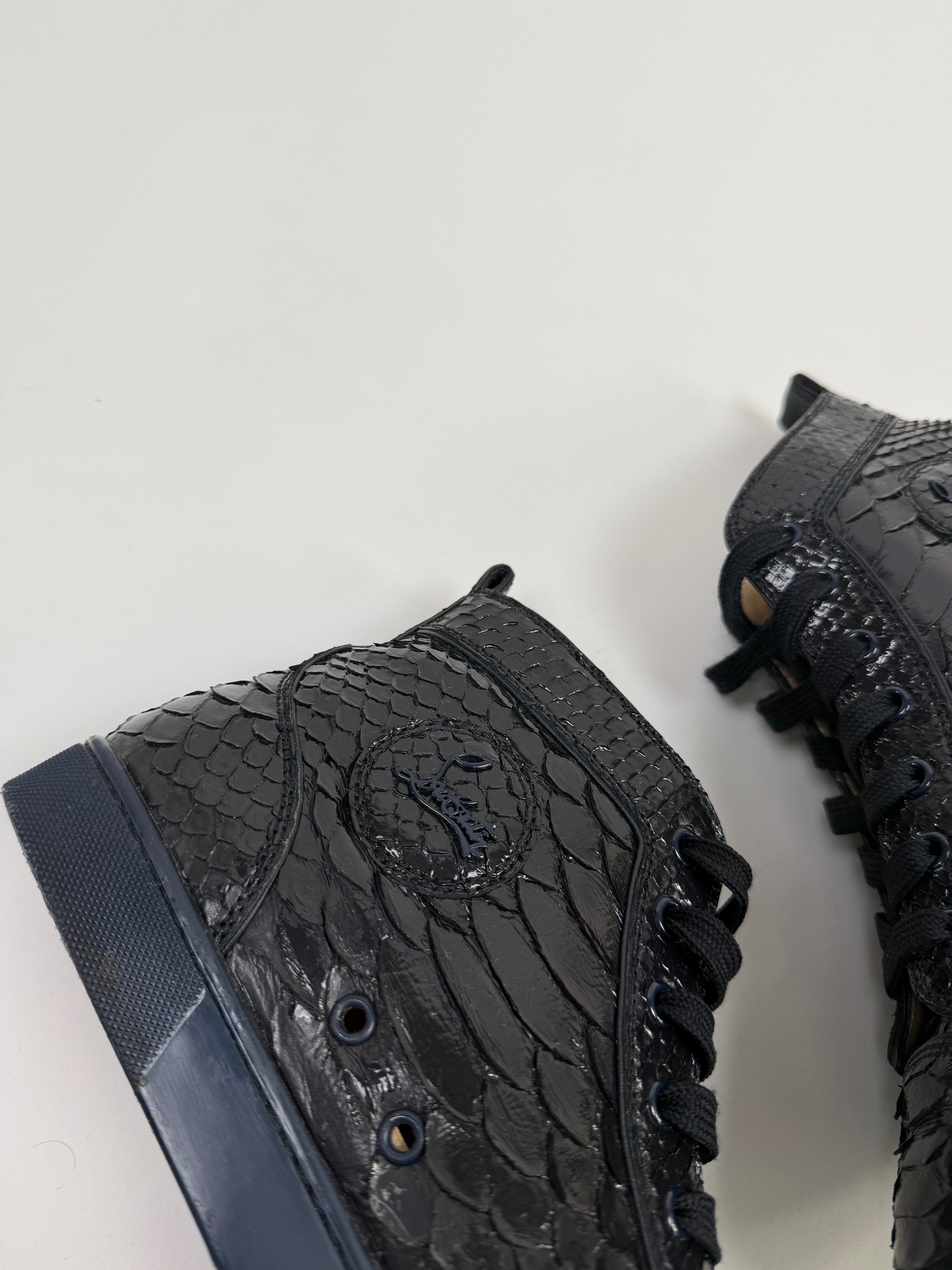 Christian Louboutin Louis High-Top Sneaker Size  41 ½