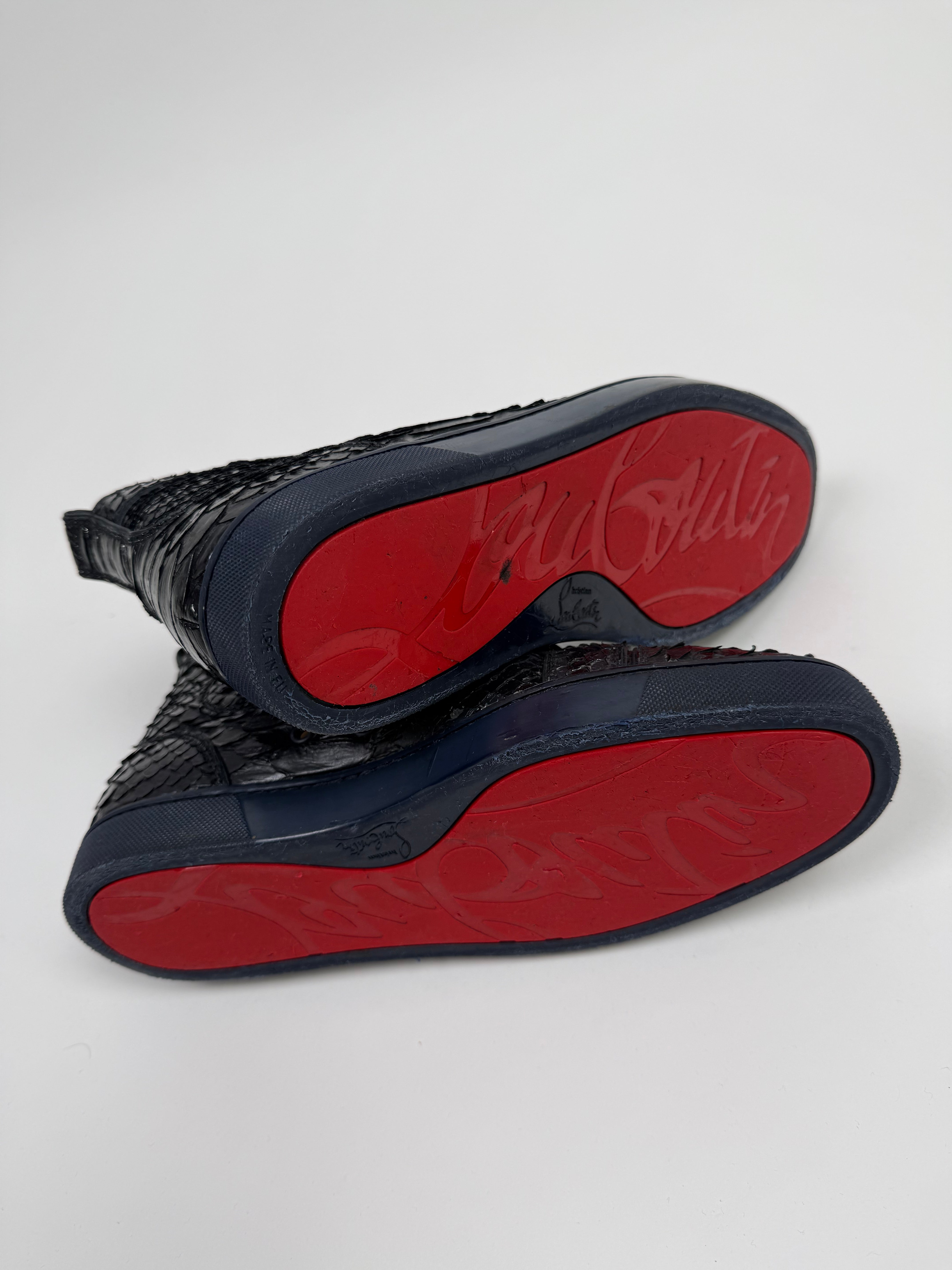 Christian Louboutin Louis High-Top Sneaker Size  41 ½