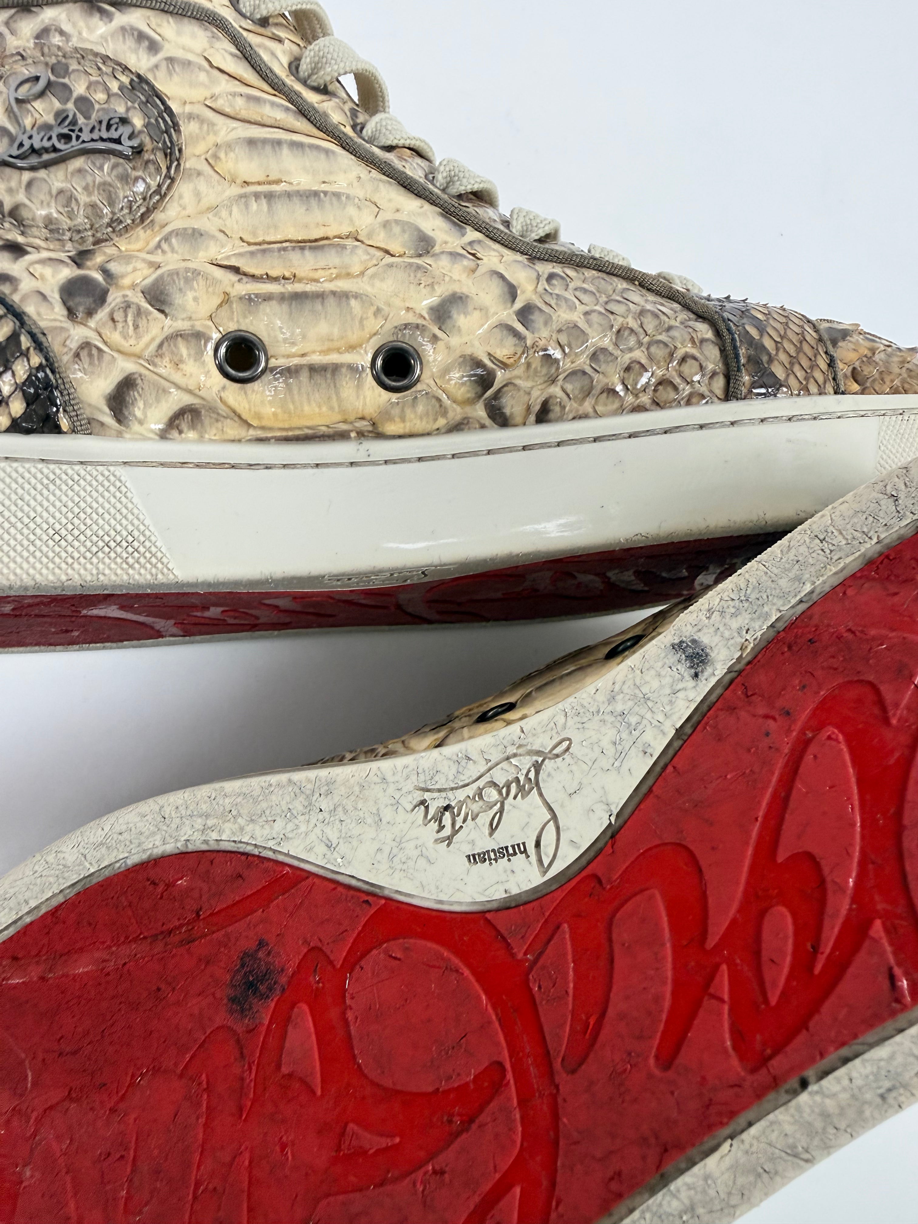 Christian Louboutin Louis High-Top Sneaker Size  41 ½