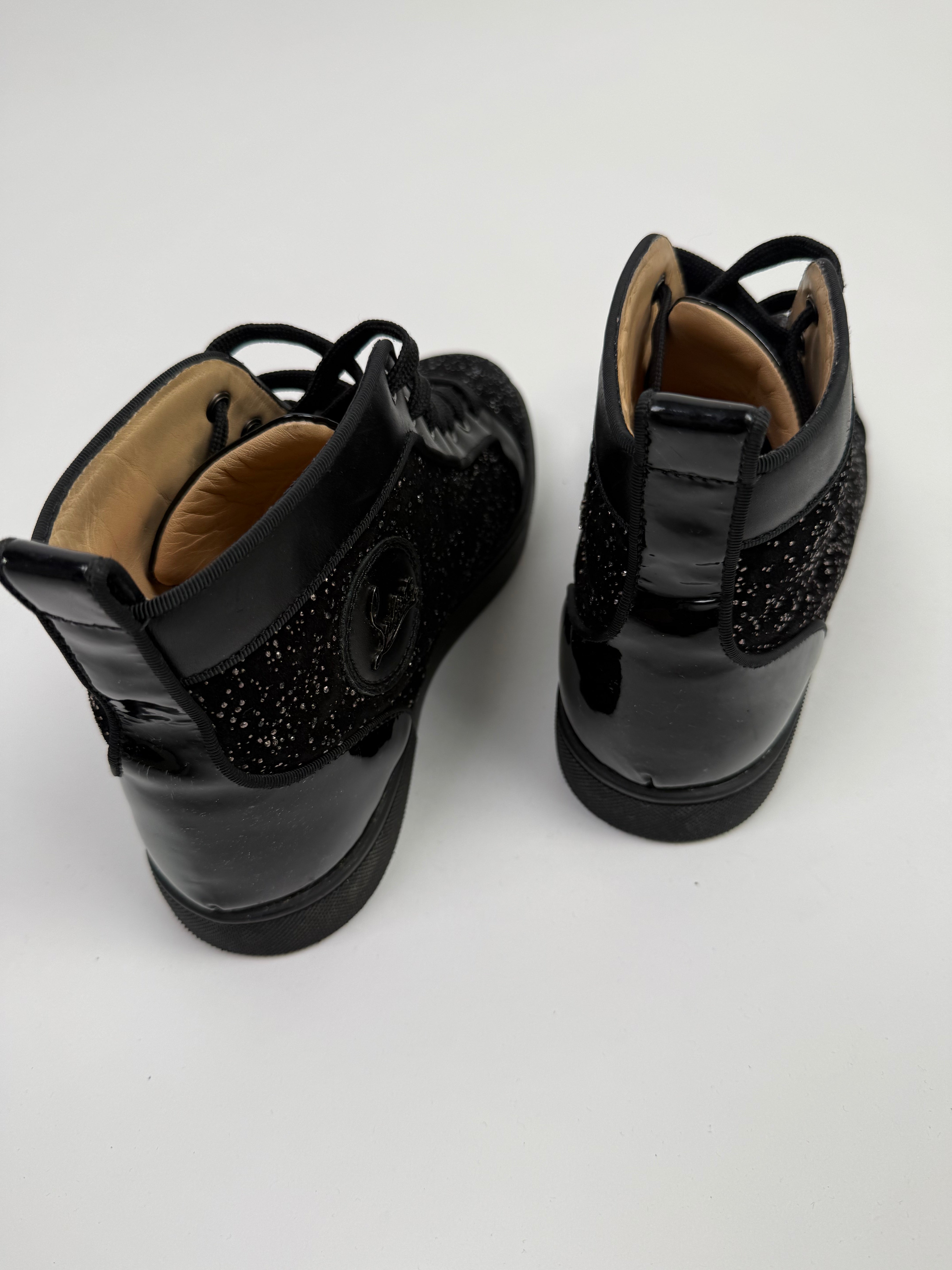 Christian Louboutin Louis High-Top Sneaker Size  41 ½