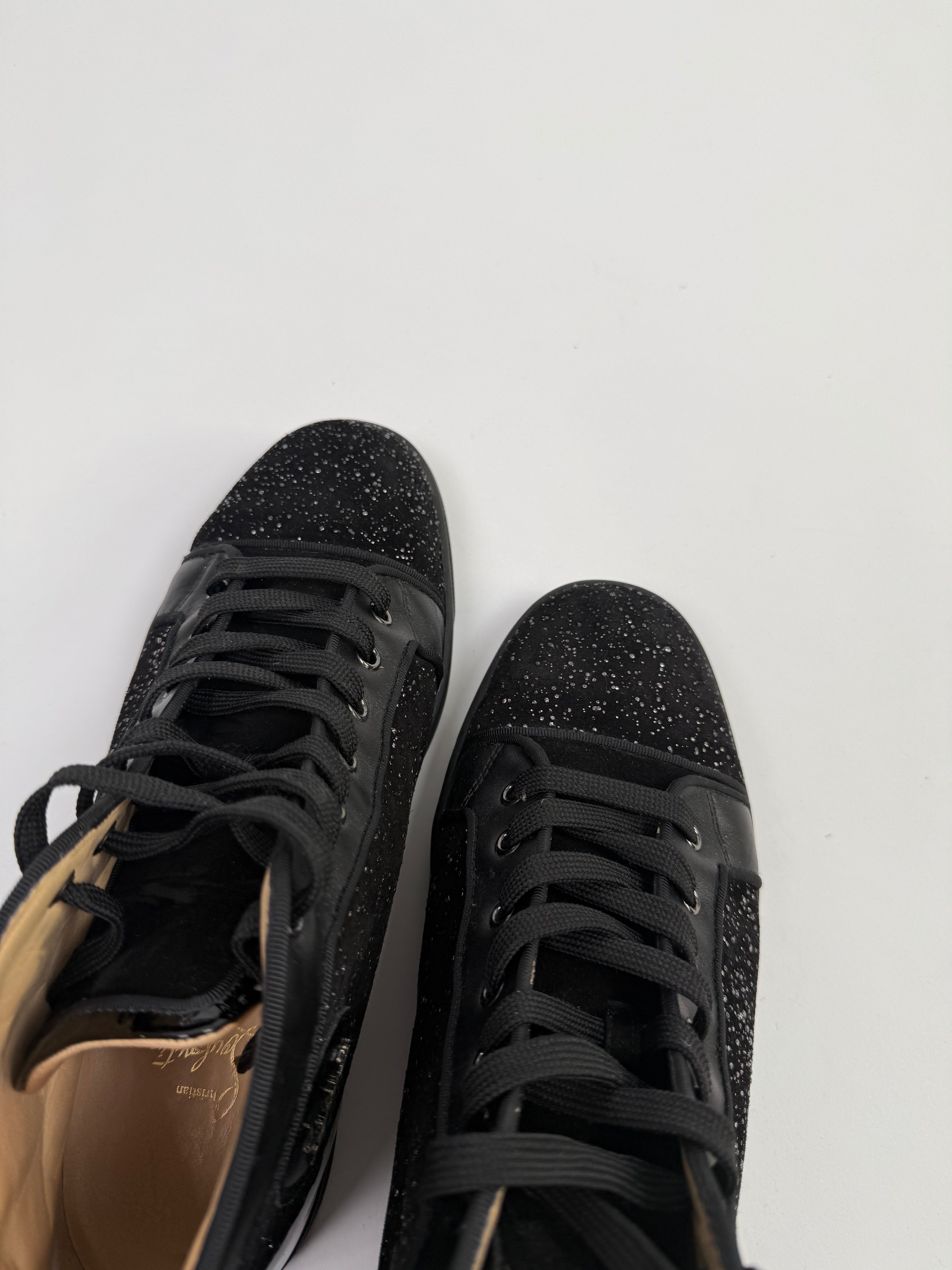 Christian Louboutin Louis High-Top Sneaker Size  41 ½