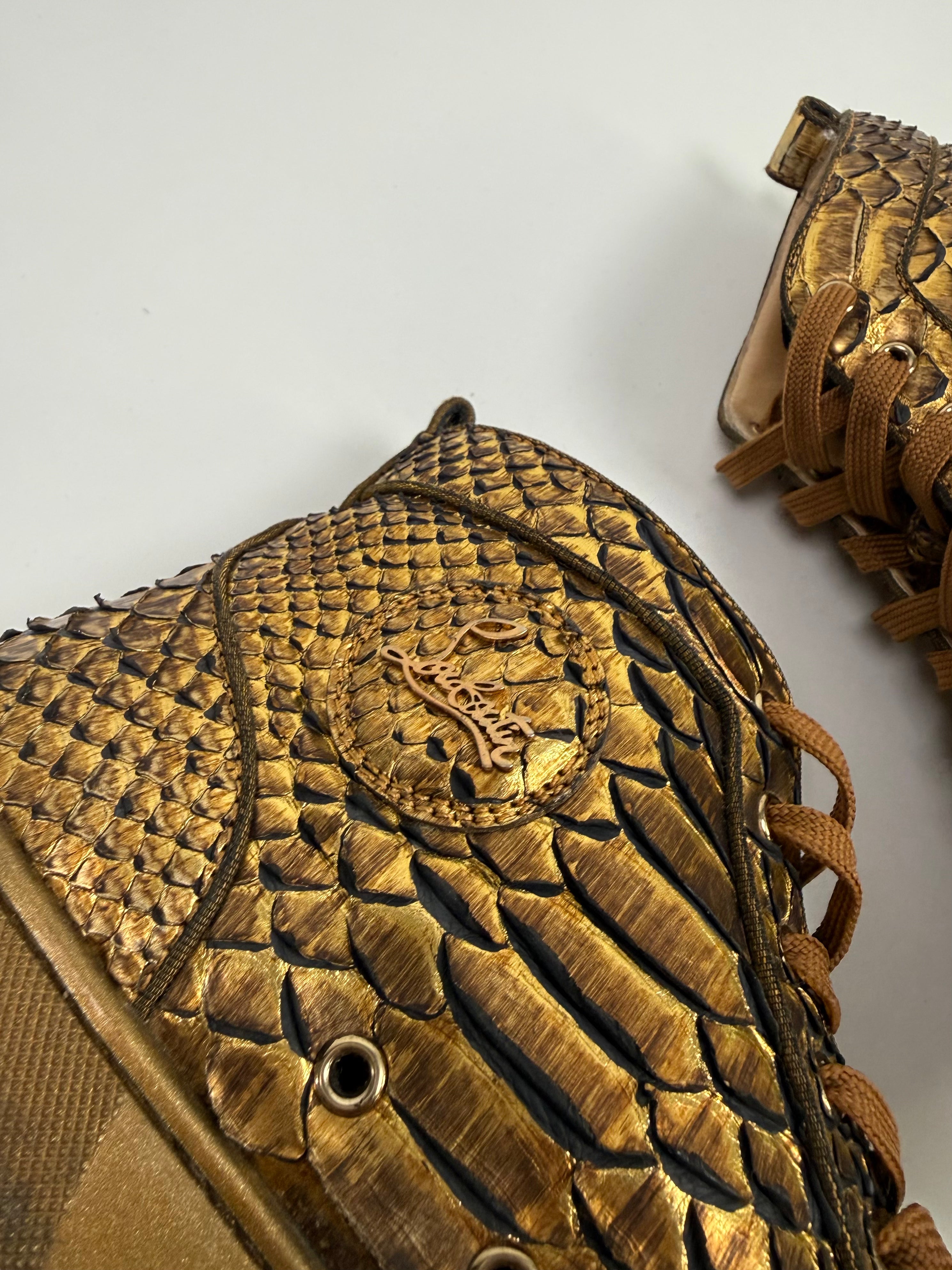 Christian Louboutin Louis High-Top Sneaker Size  41 ½