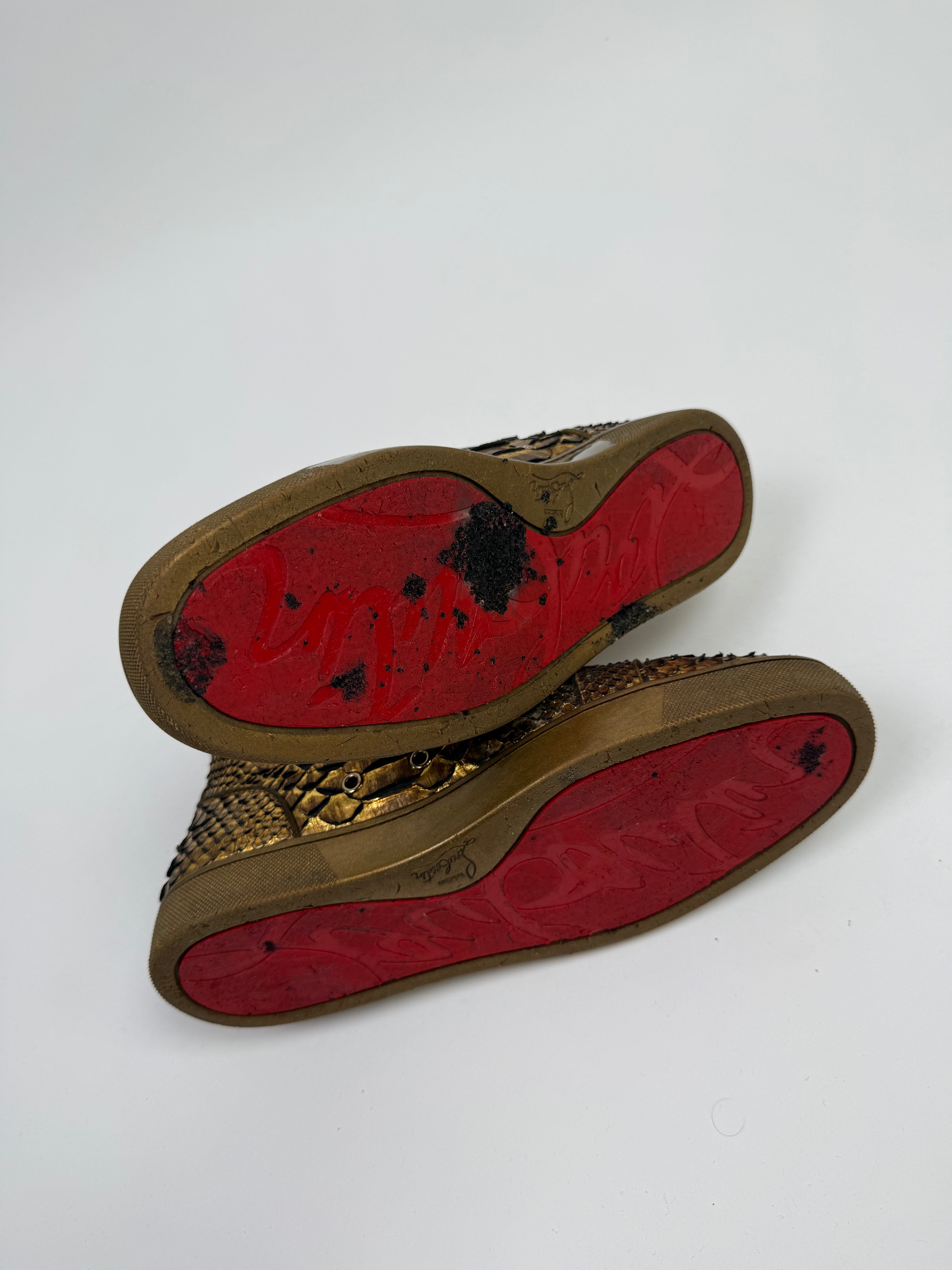 Christian Louboutin Louis High-Top Sneaker Size  41 ½