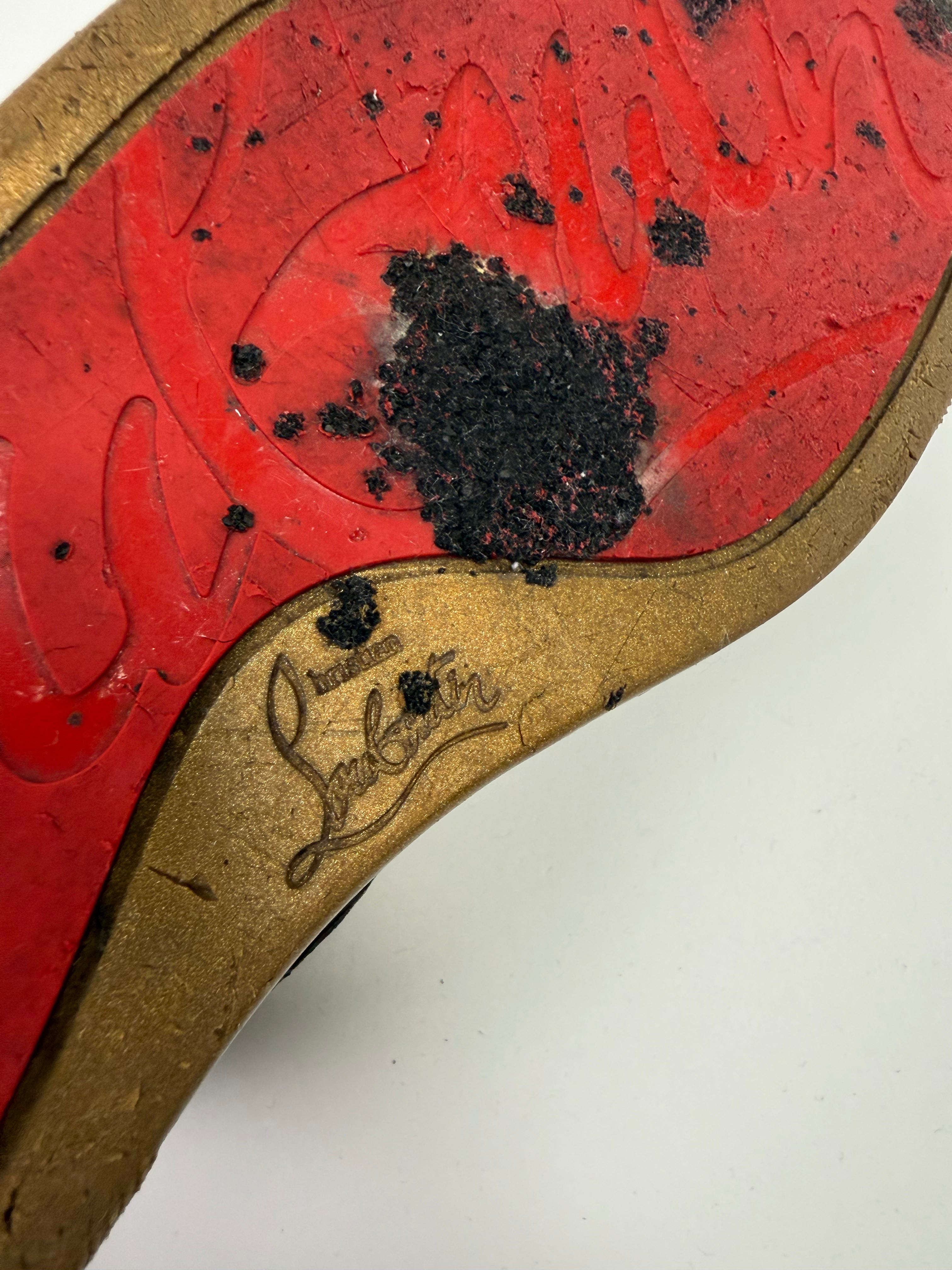 Christian Louboutin Louis High-Top Sneaker Size  41 ½