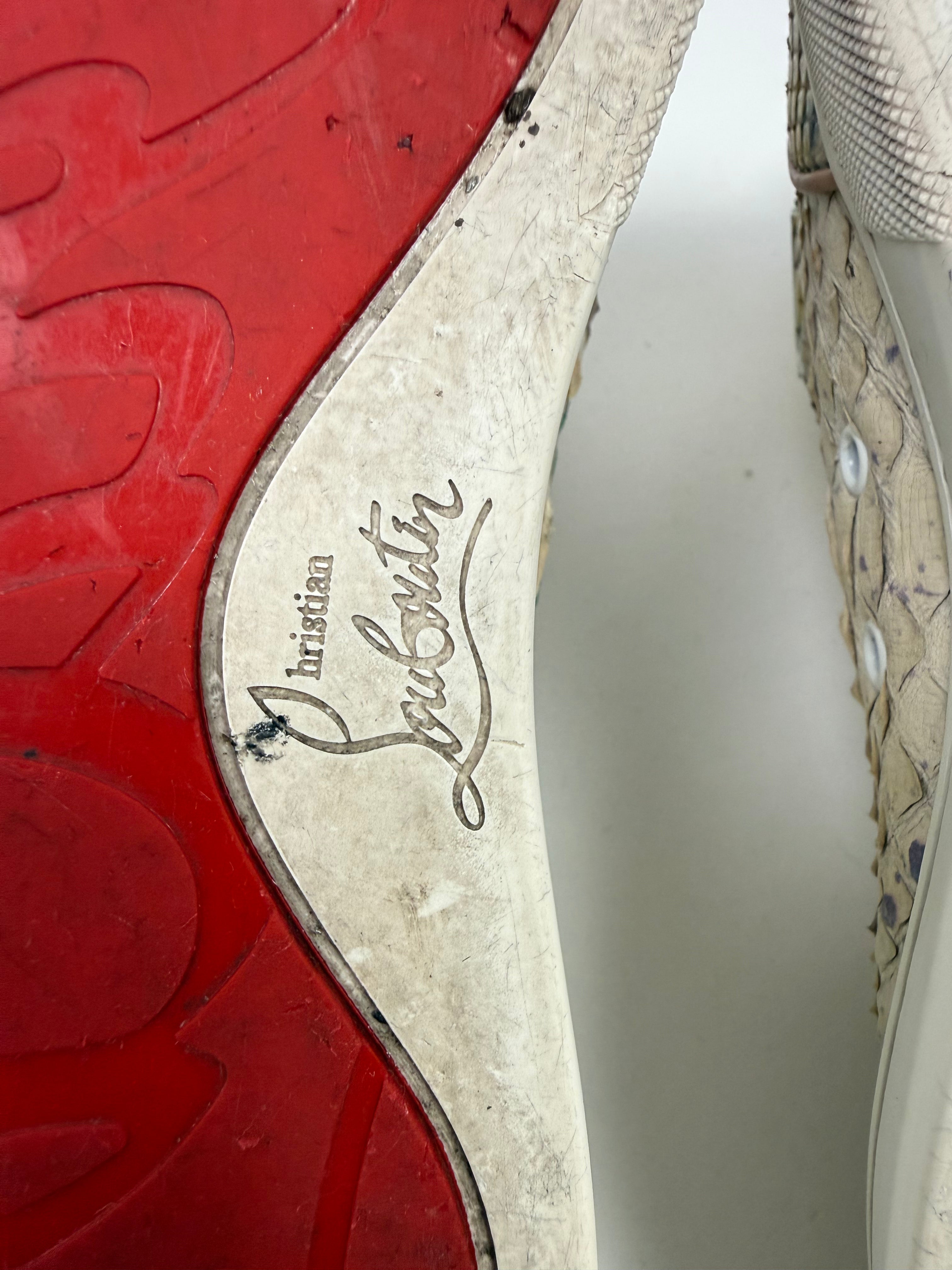 Christian Louboutin Louis High-Top Sneaker Size 42