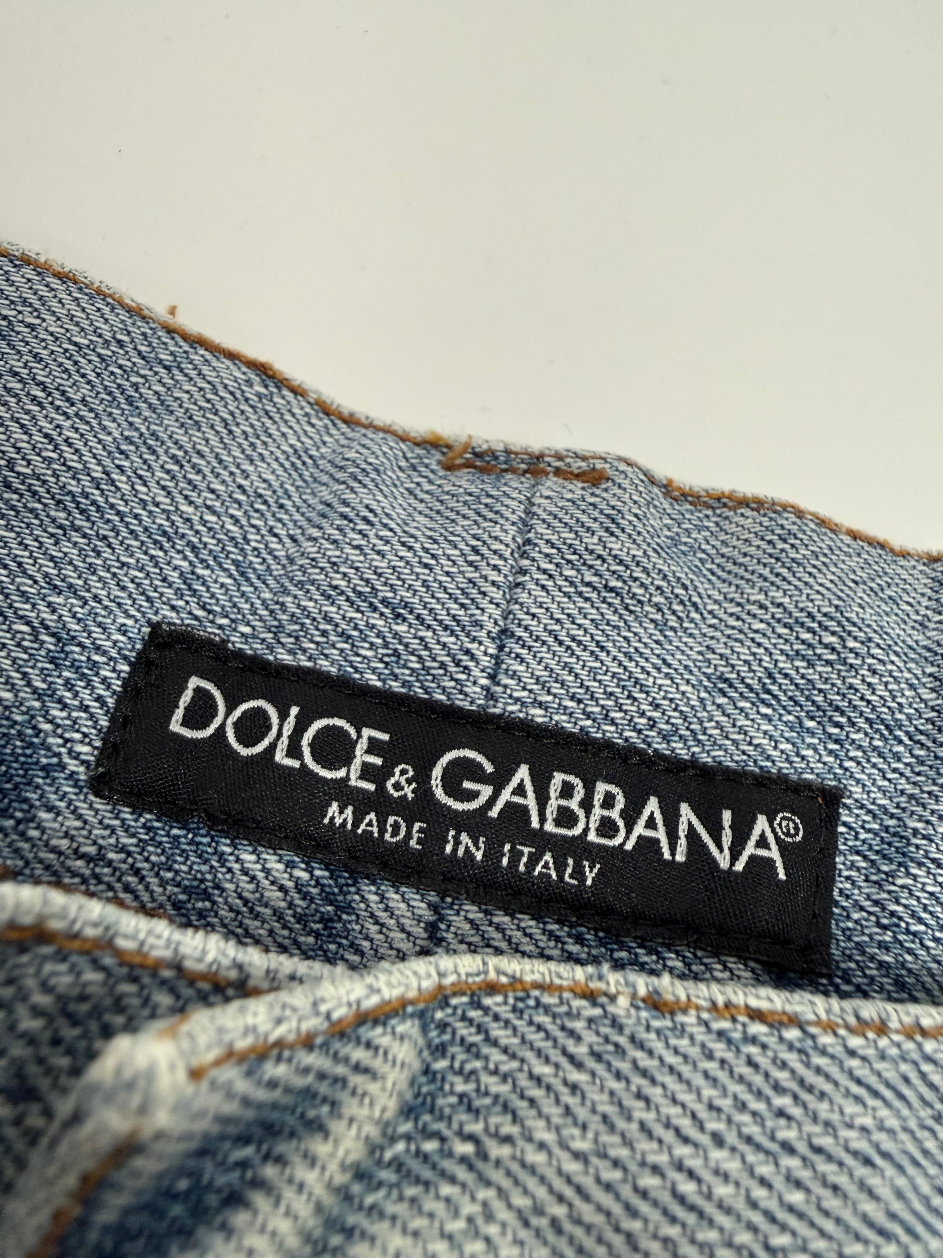 Dolce & Gabbana Ripped Denim