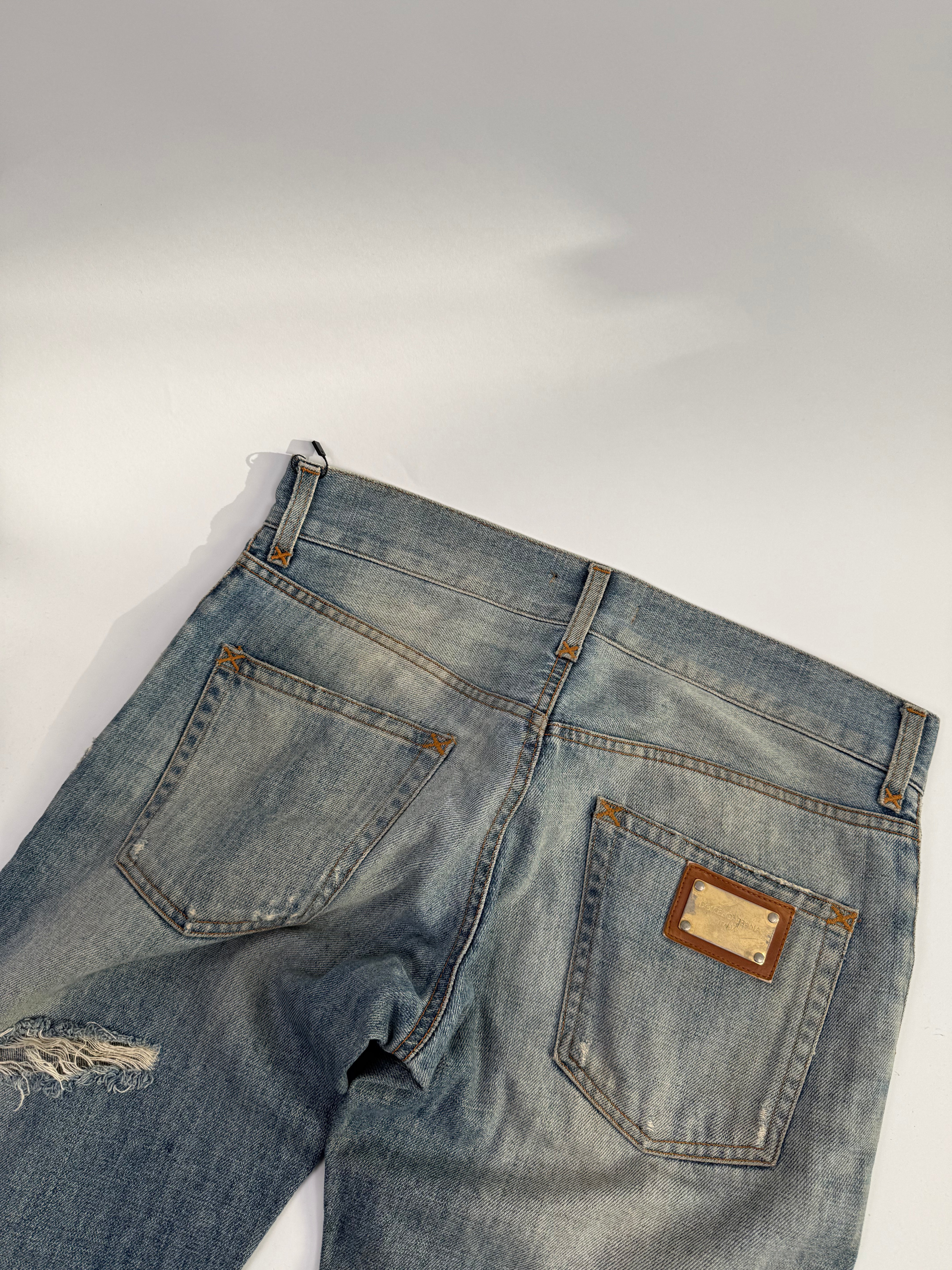 Dolce & Gabbana Ripped Denim