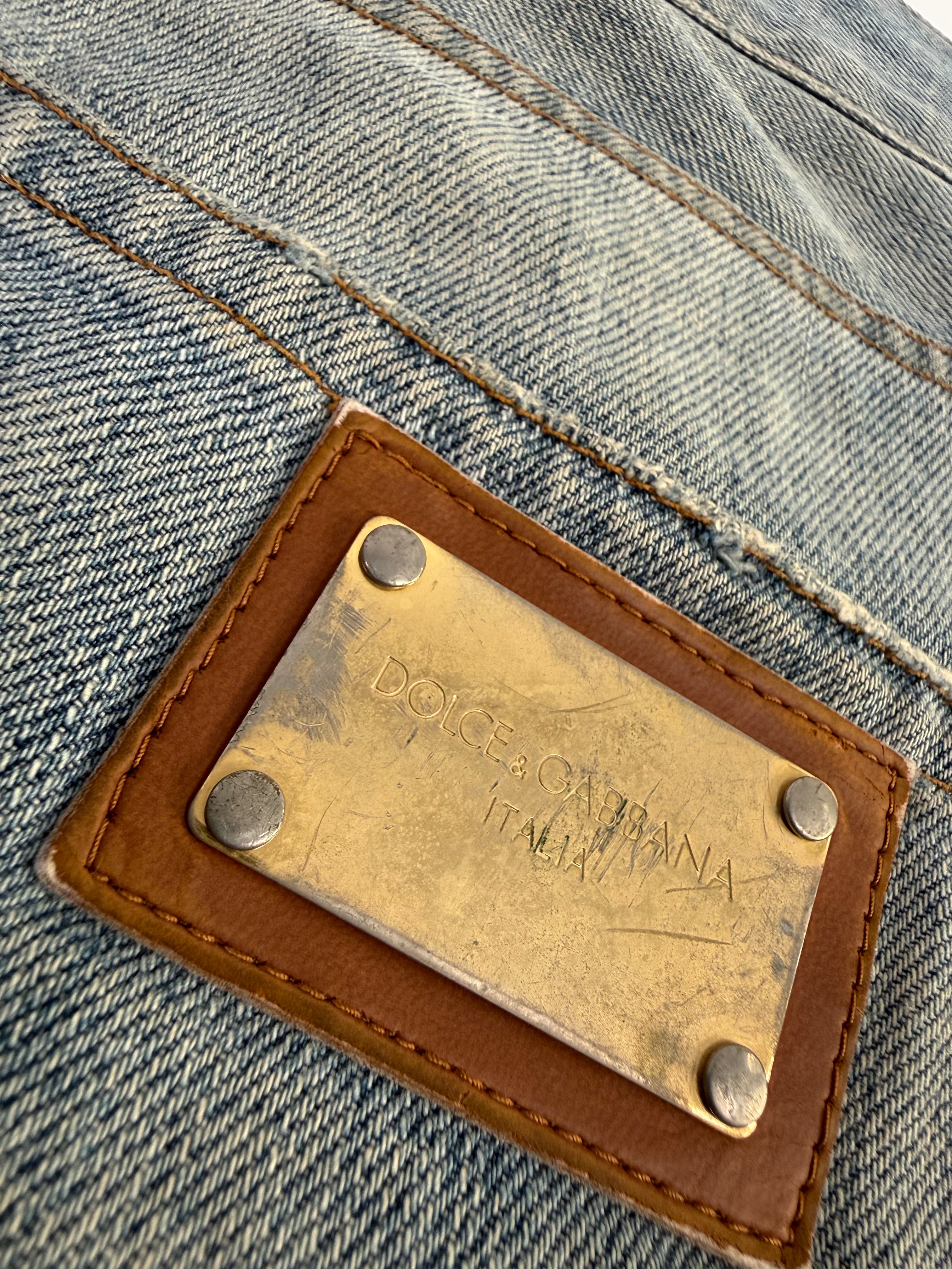 Dolce & Gabbana Ripped Denim