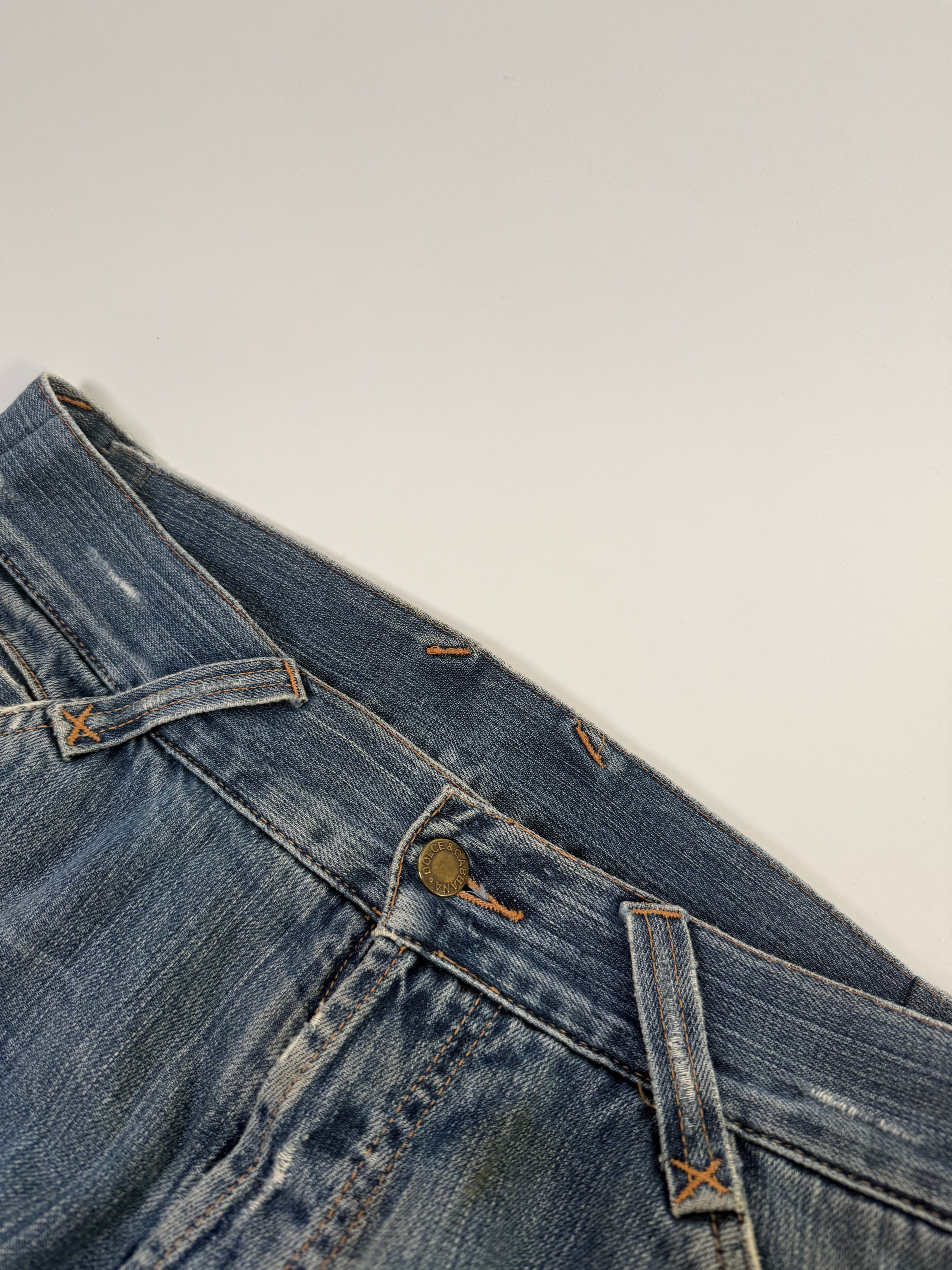 Dolce & Gabbana Ripped Denim