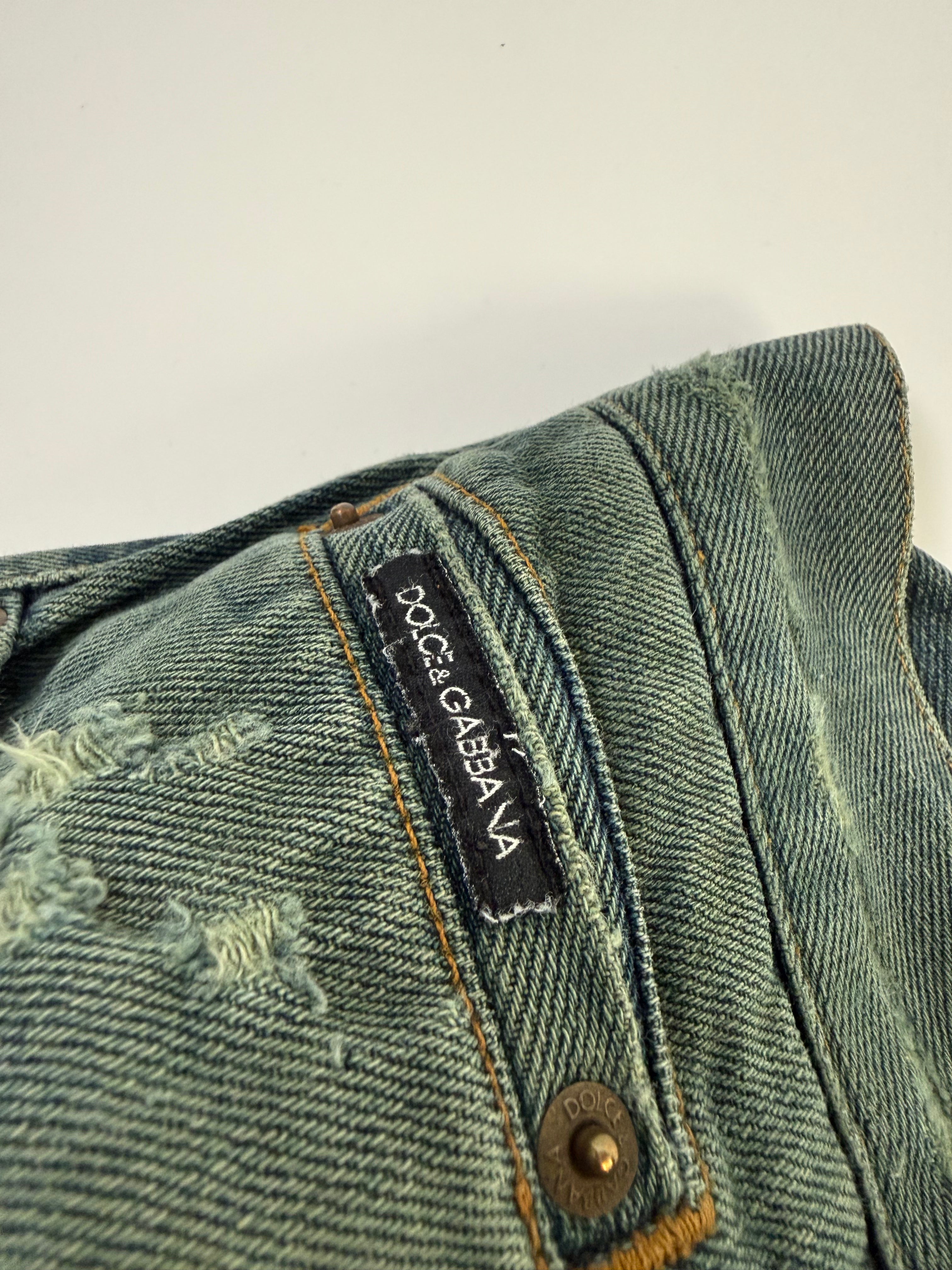 Dolce & Gabbana Green Wash Denim
