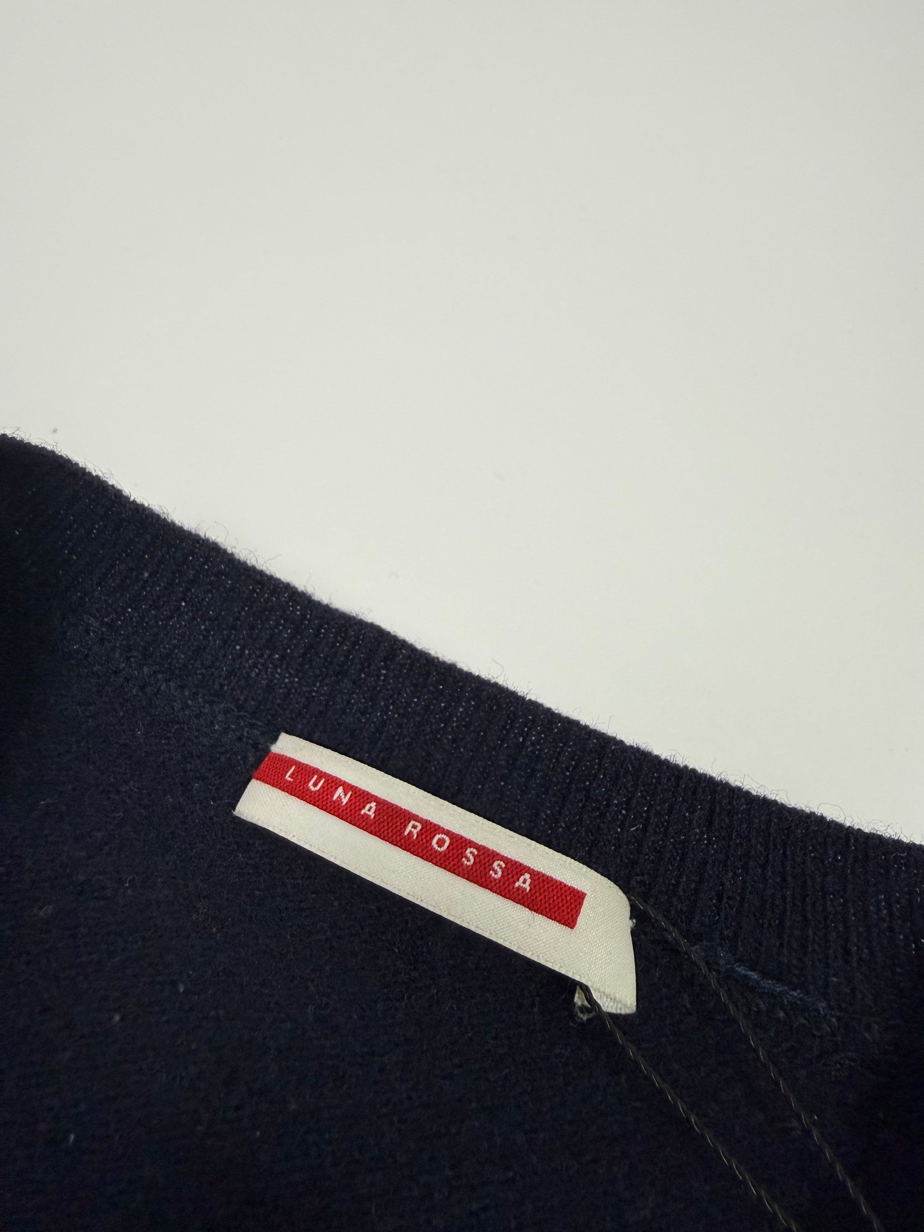 Prada Luna Rossa Wool Knit Sweater