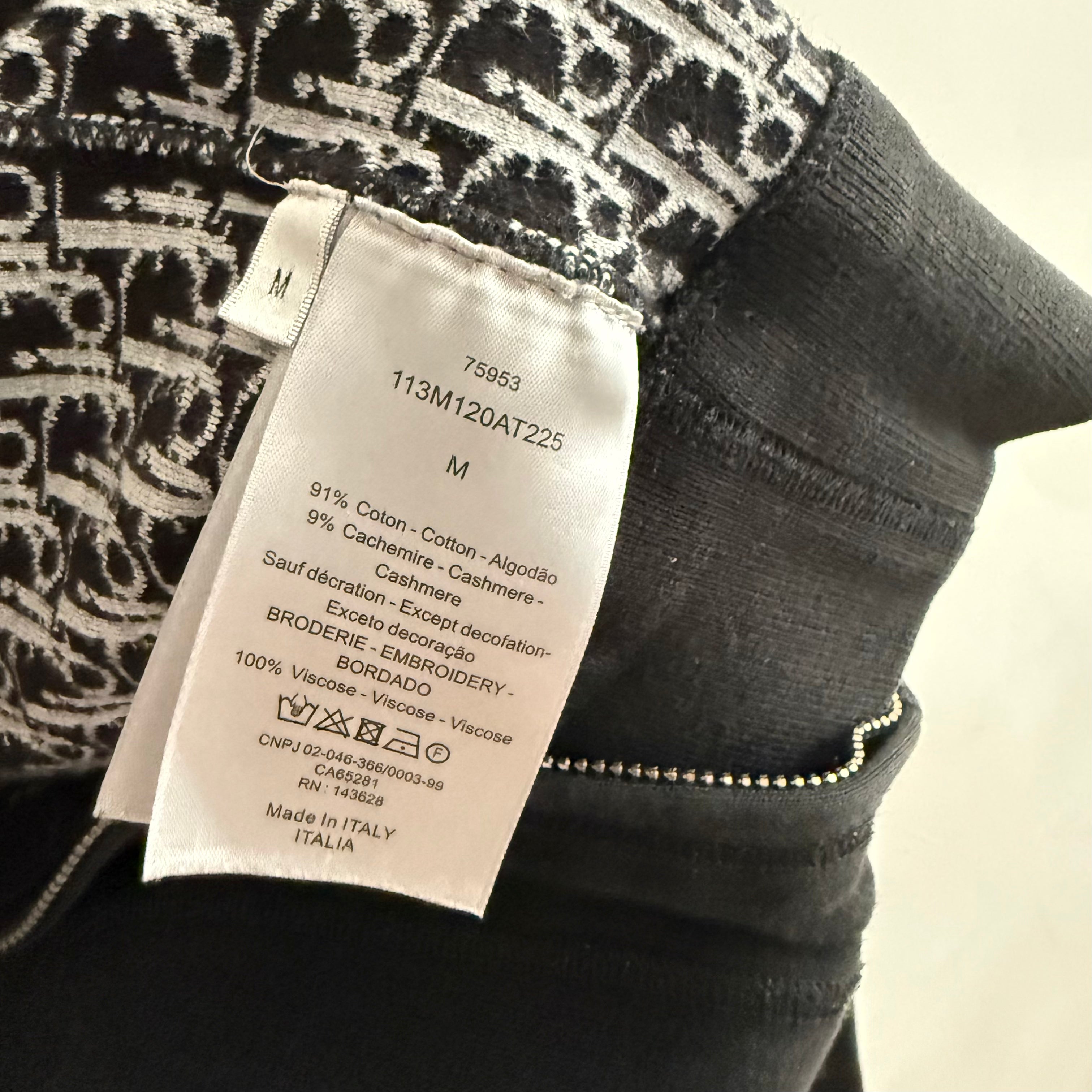 Dior Sweatshirt Jacket