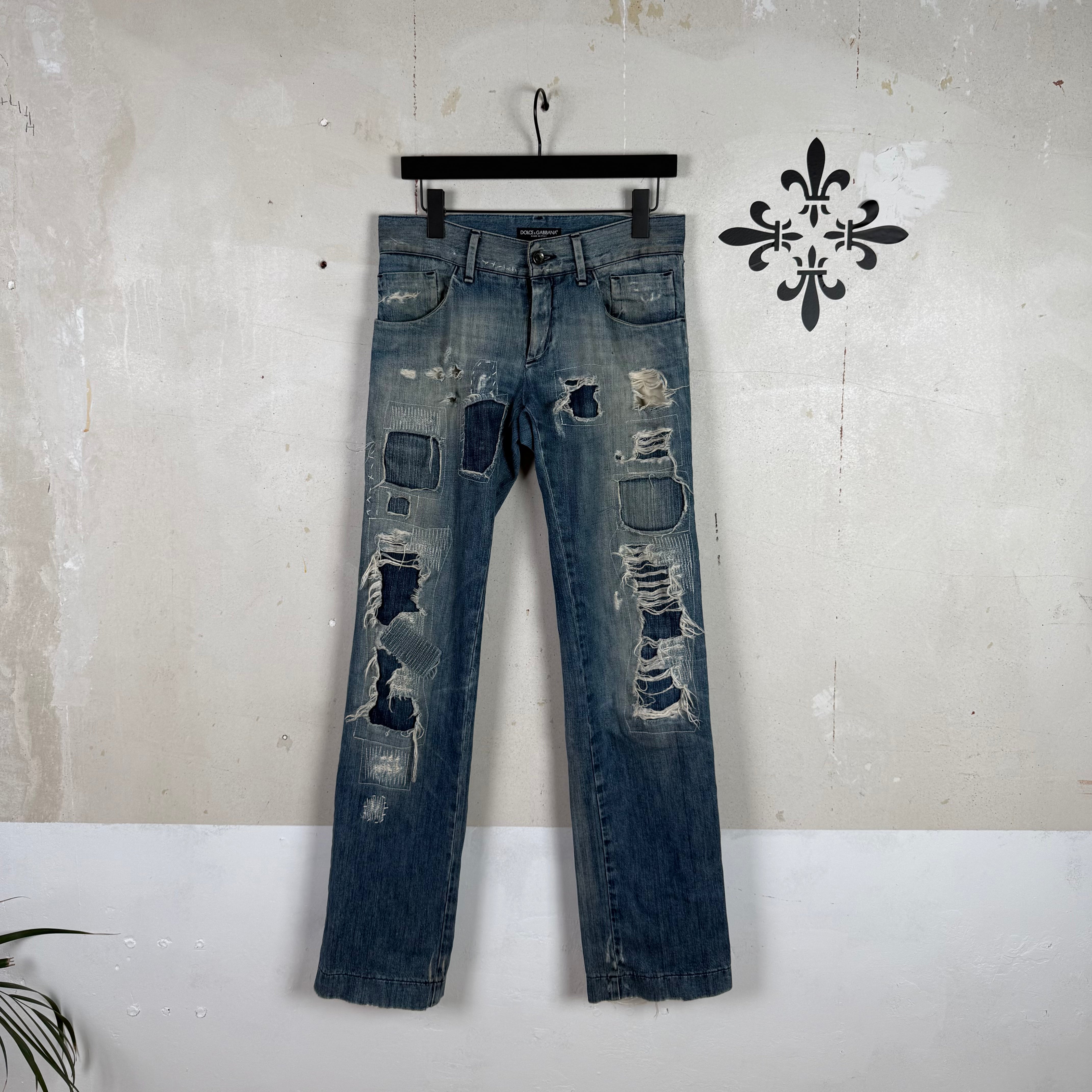 Dolce&Gabbana Ripped Denim