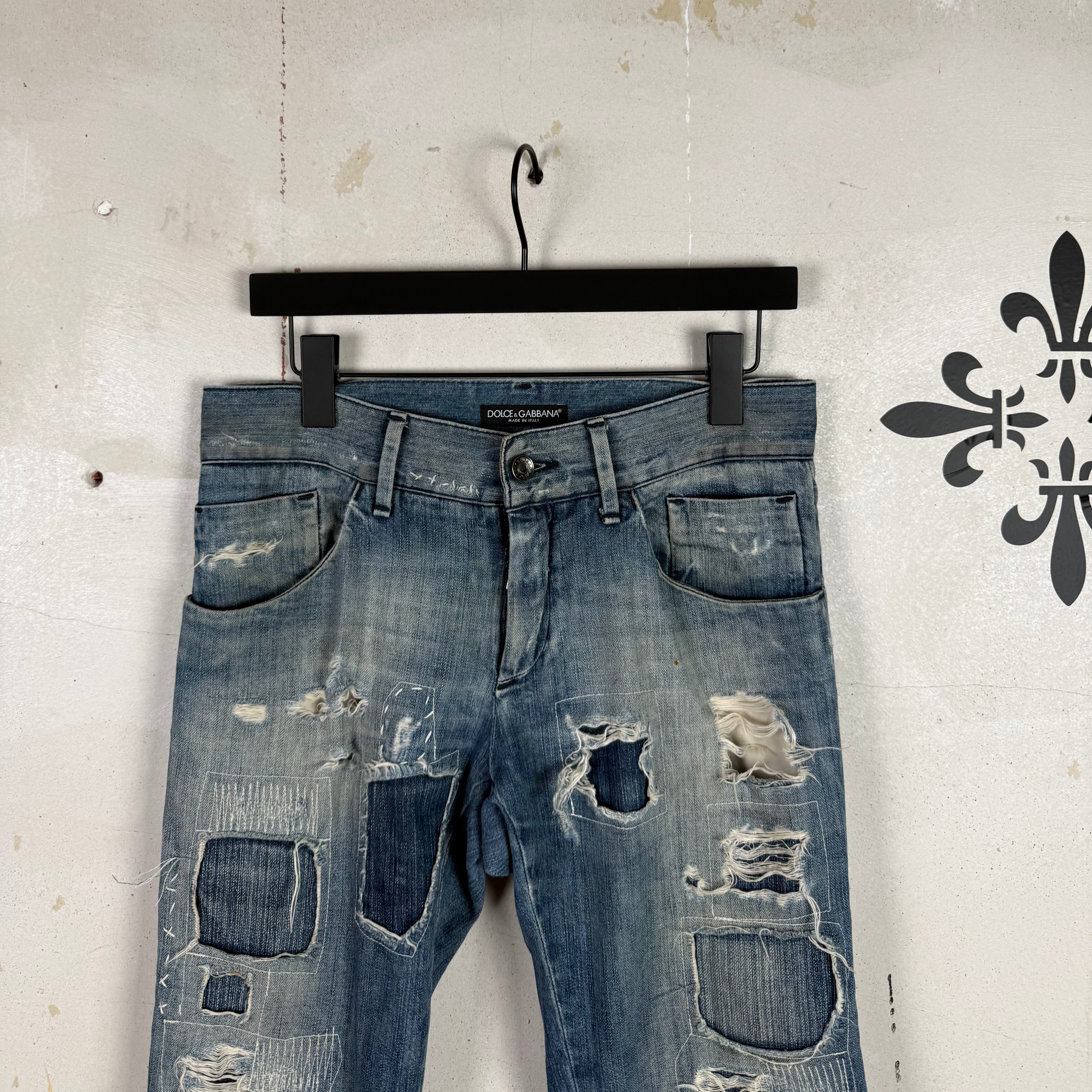 Dolce&Gabbana Ripped Denim