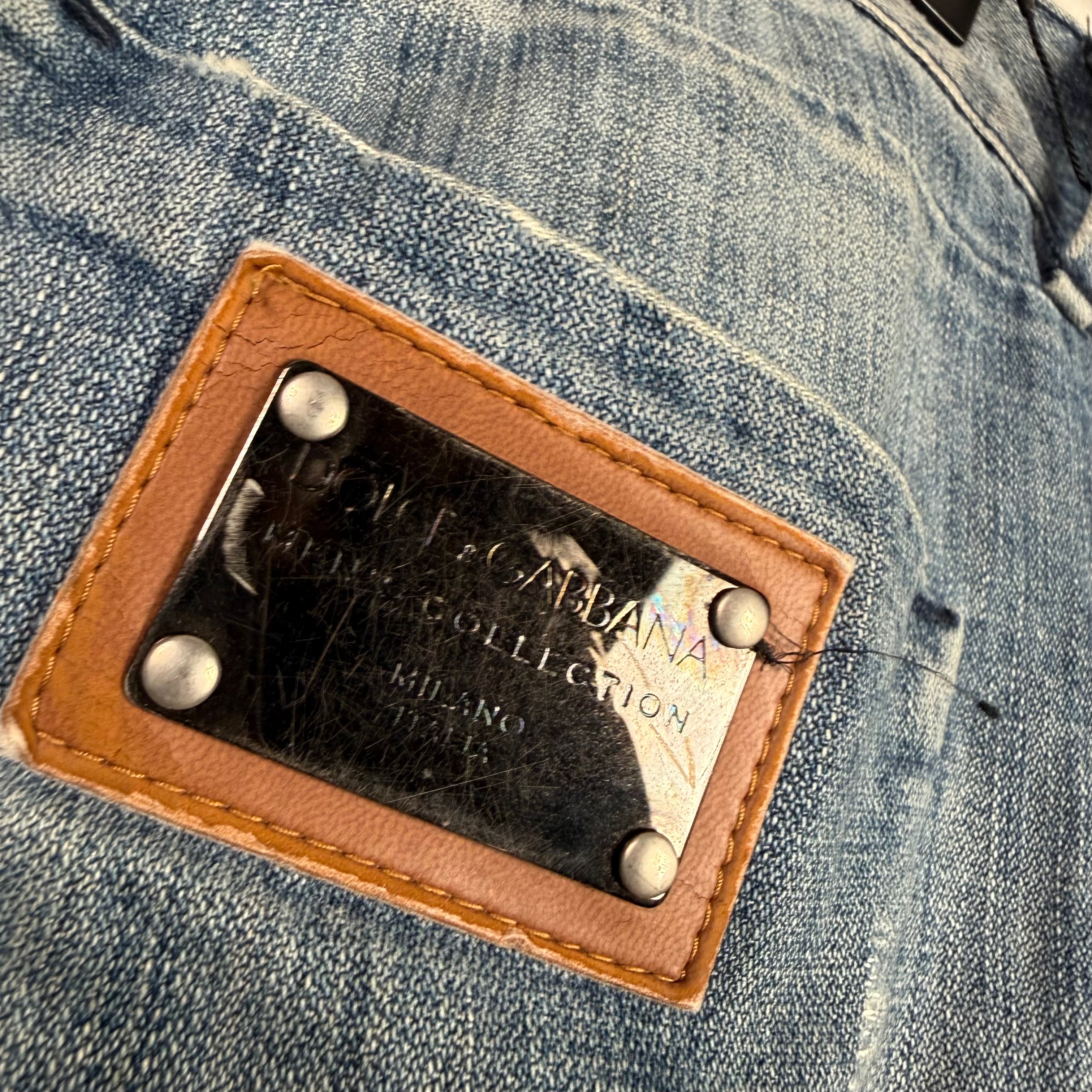 Dolce&Gabbana Ripped Denim