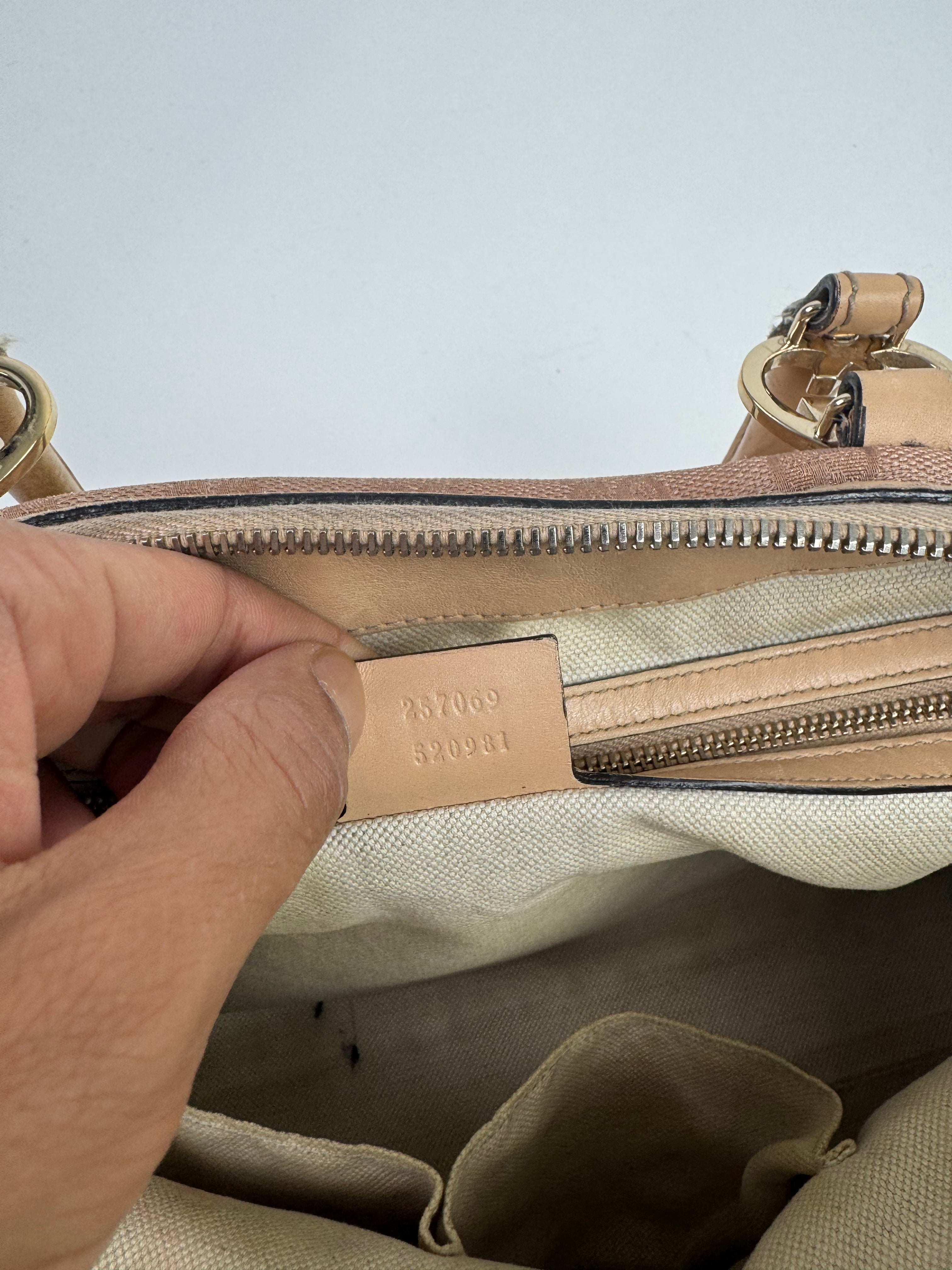 Gucci Canvas Handbag