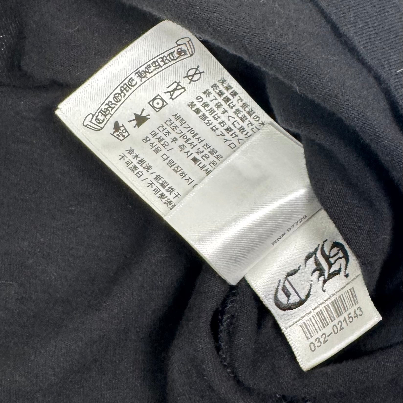 Chrome Hearts Multi Color Cross T-Shirt