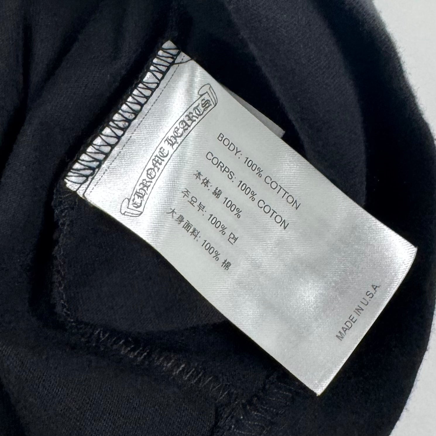 Chrome Hearts Multi Color Cross T-Shirt