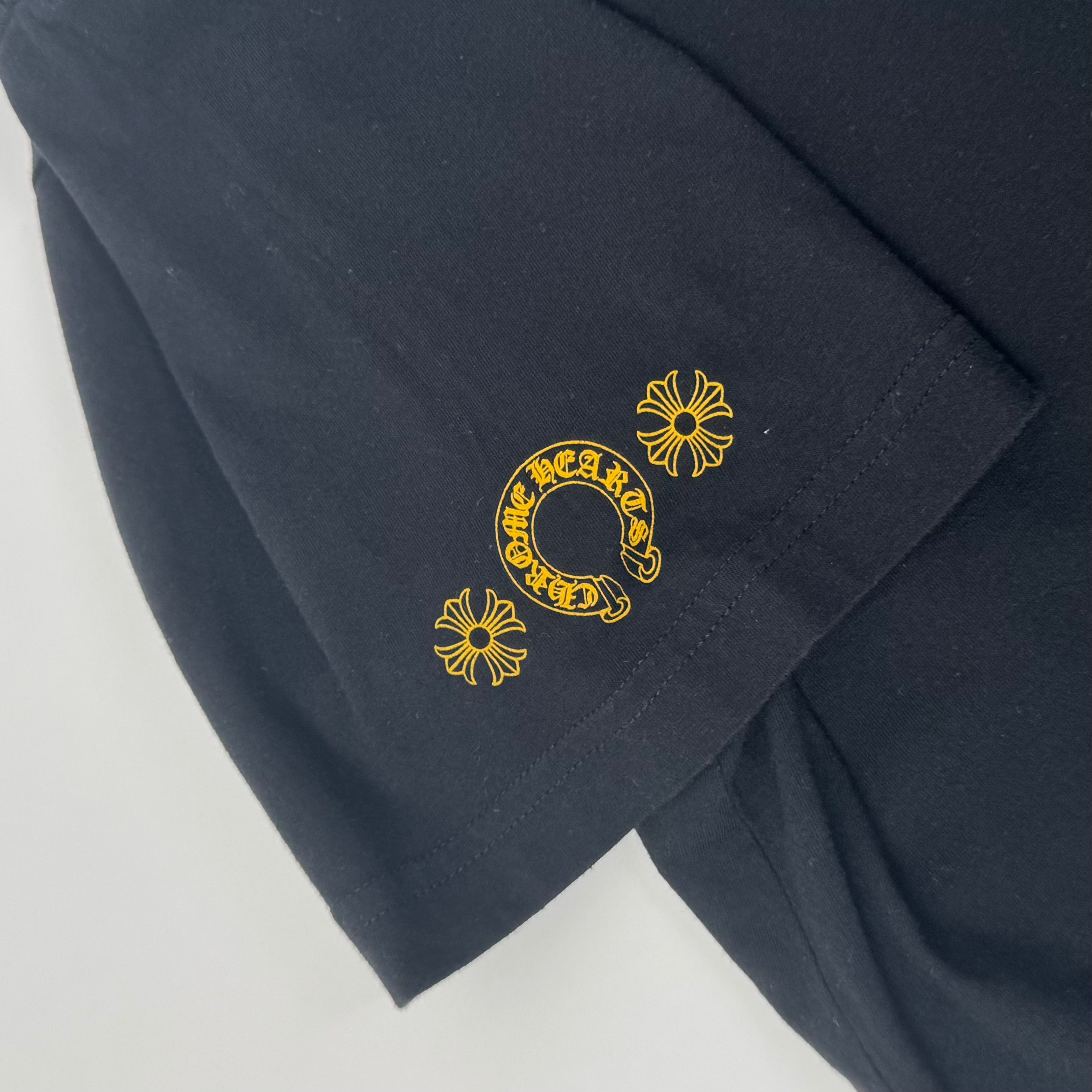 Chrome Hearts Yellow Plus Cross T-Shirt