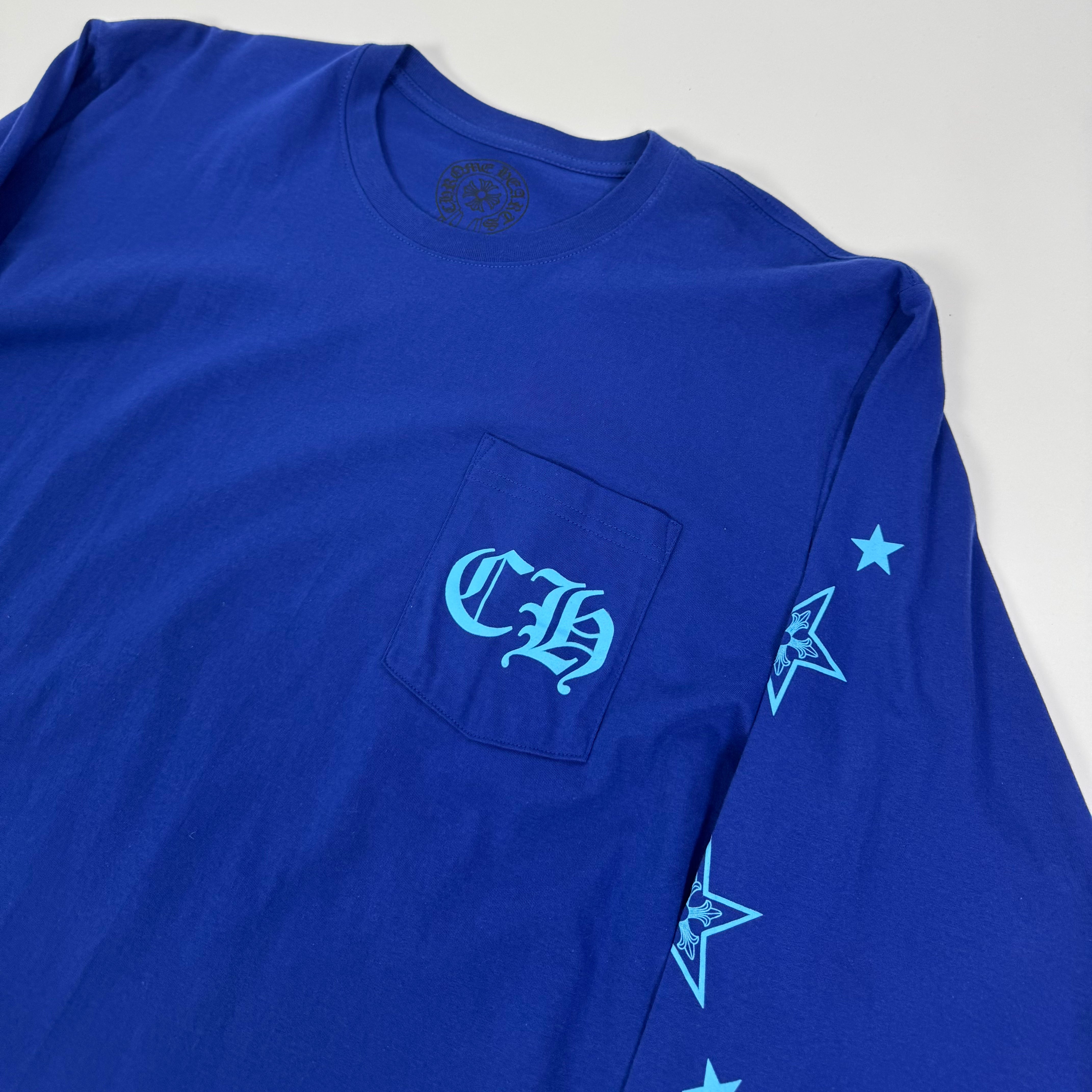 Chrome Hearts Blue Star Longsleeve
