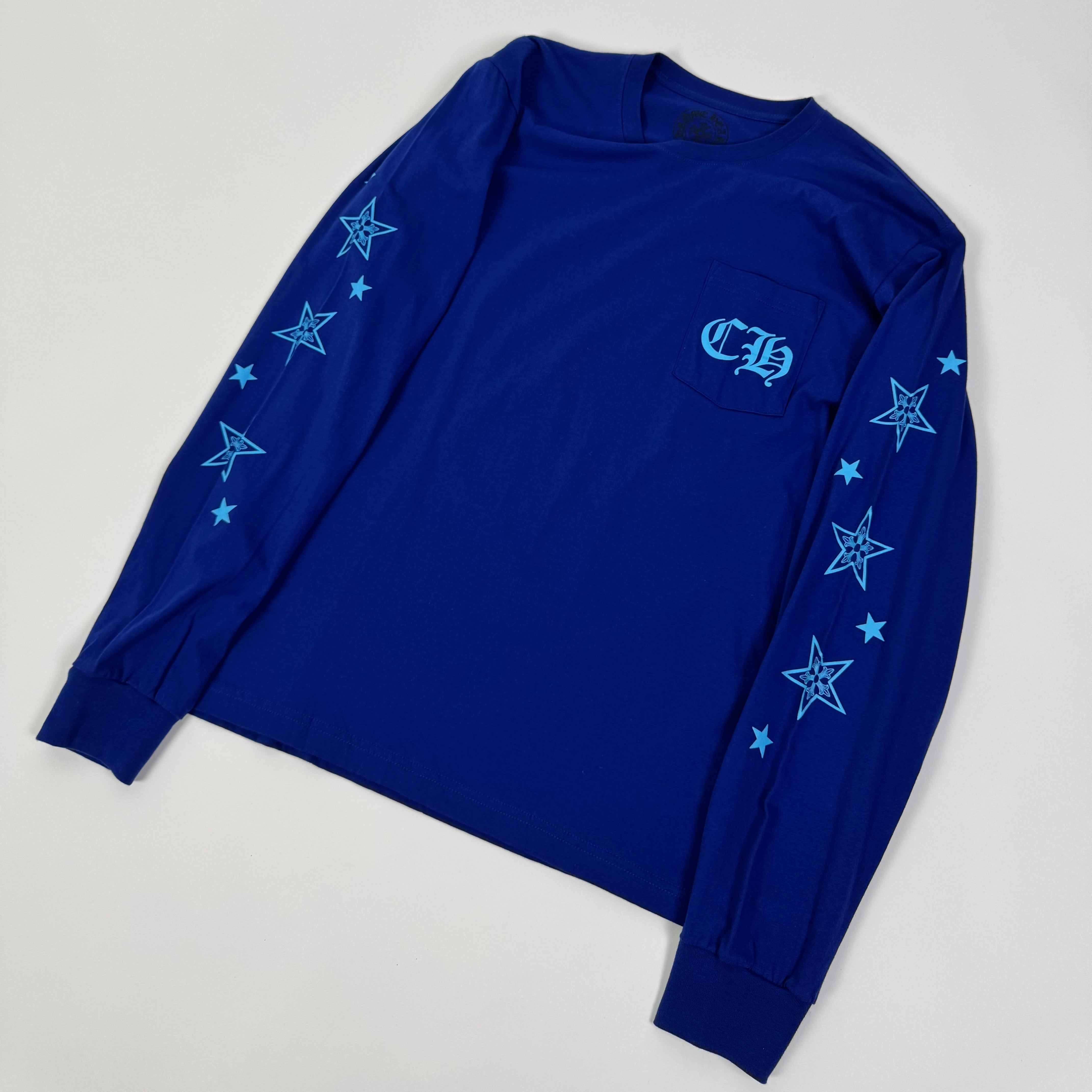 Chrome Hearts Blue Star Longsleeve