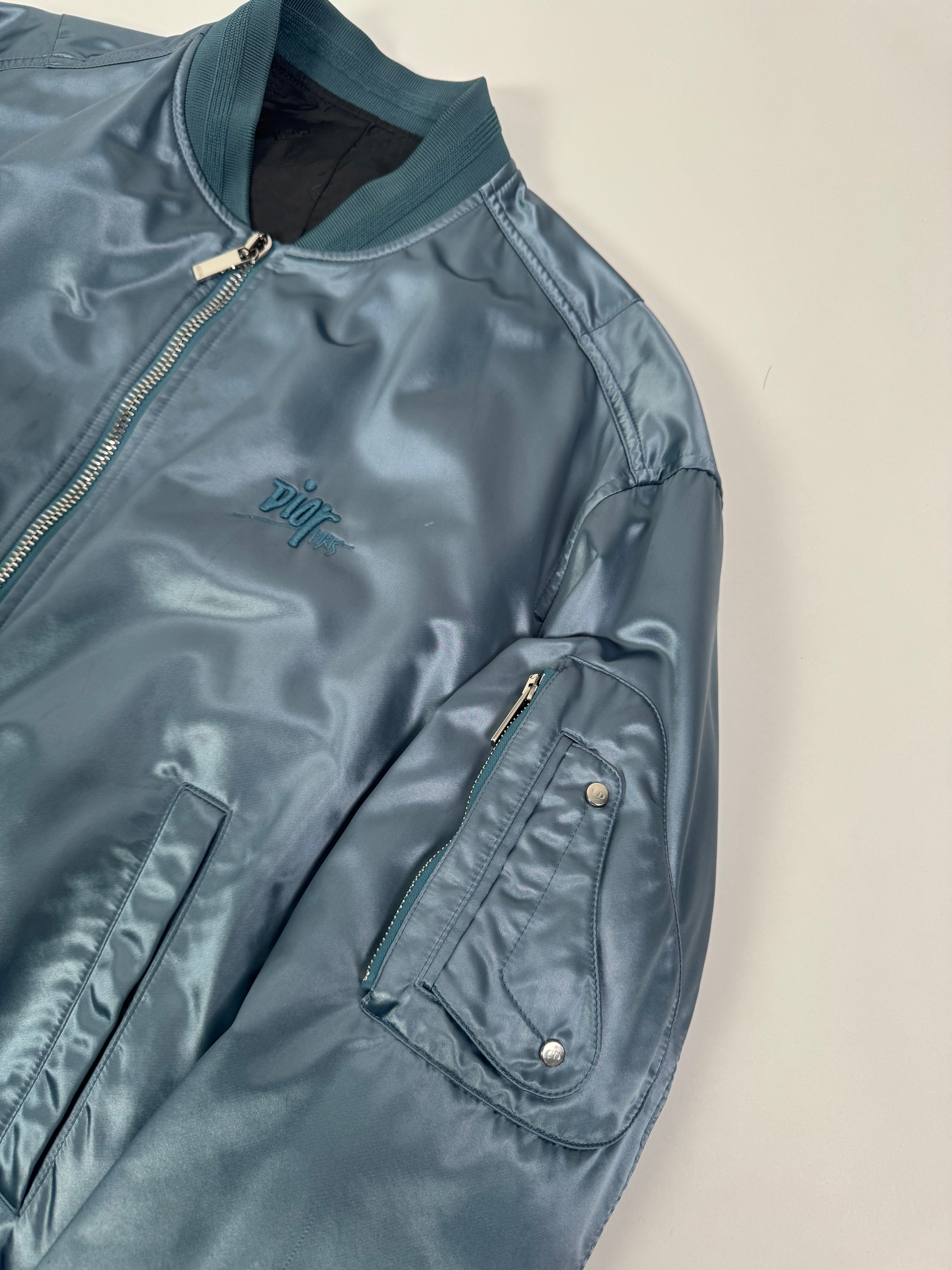 Dior x Stüssy Satin Bomber Jacket