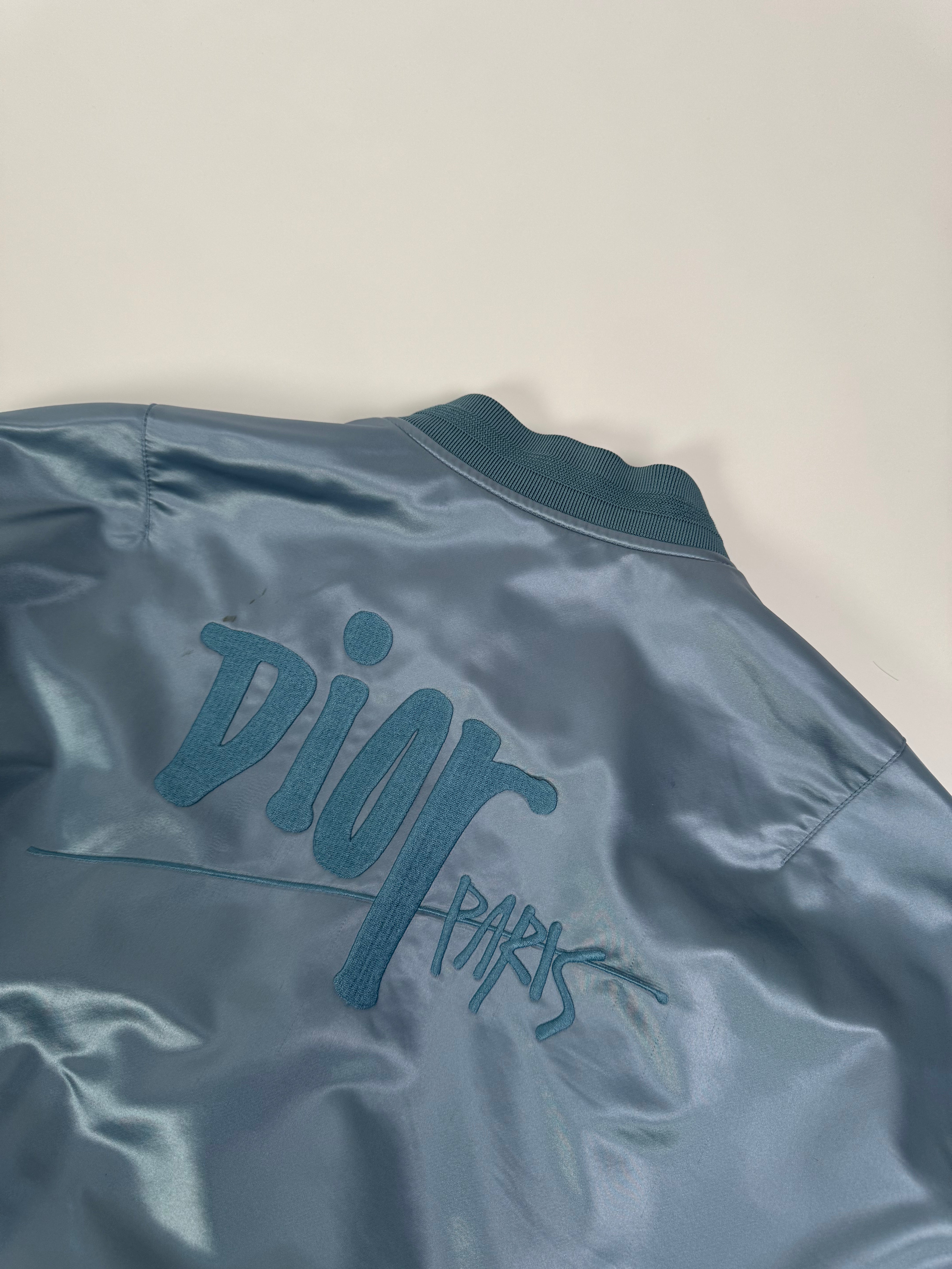 Dior x Stüssy Satin Bomber Jacket