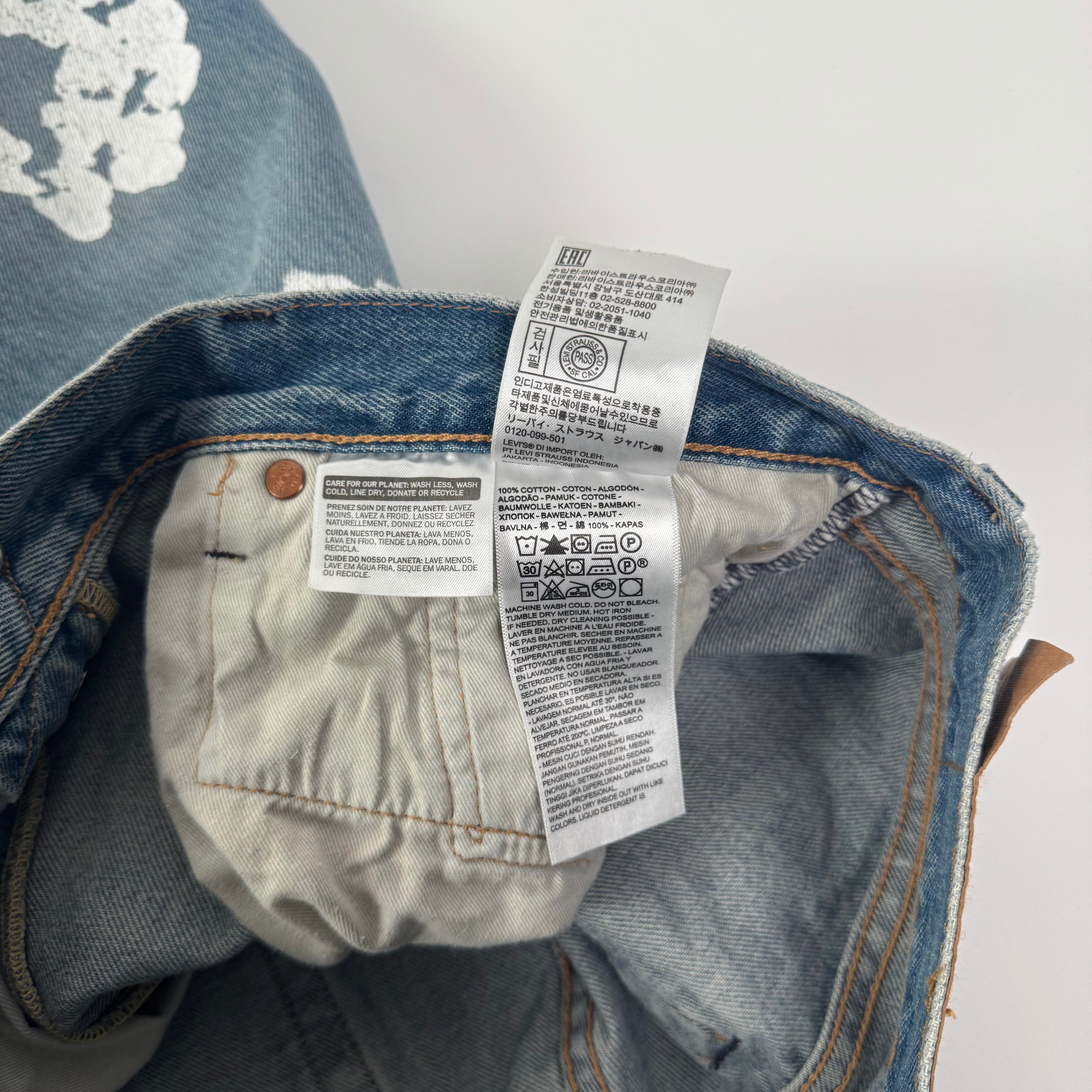 Levi’s 501 x Denim Tears Jeans