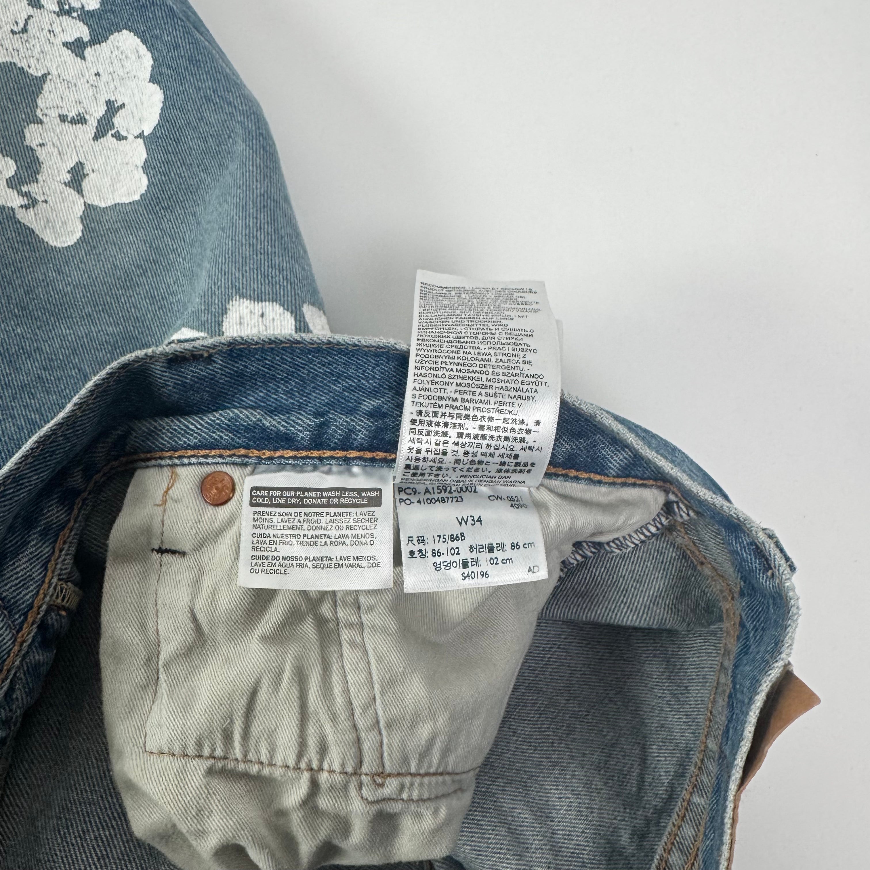 Levi’s 501 x Denim Tears Jeans