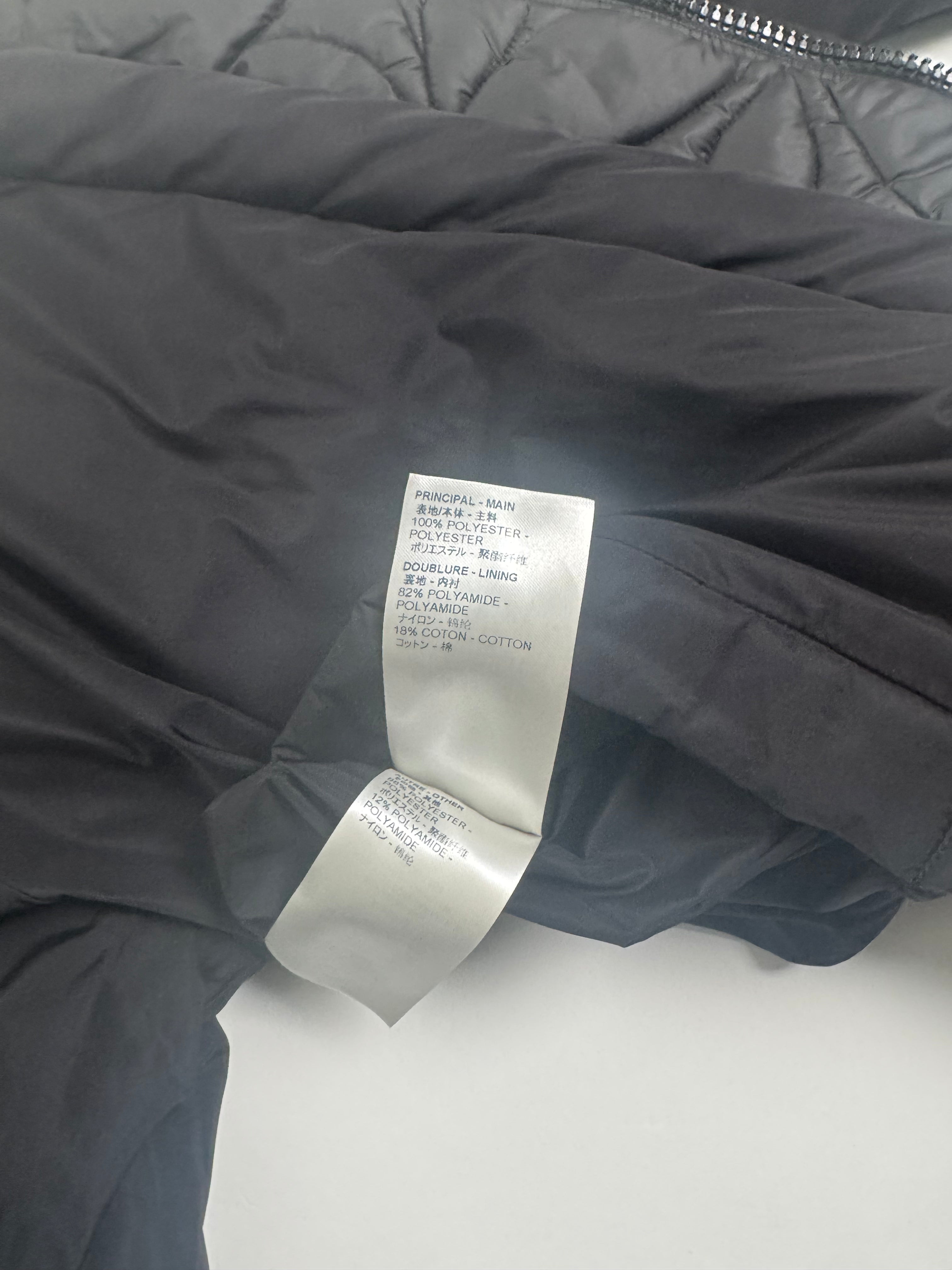 Louis Vuitton Black Flower Monogram Reversible Puffer Jacket