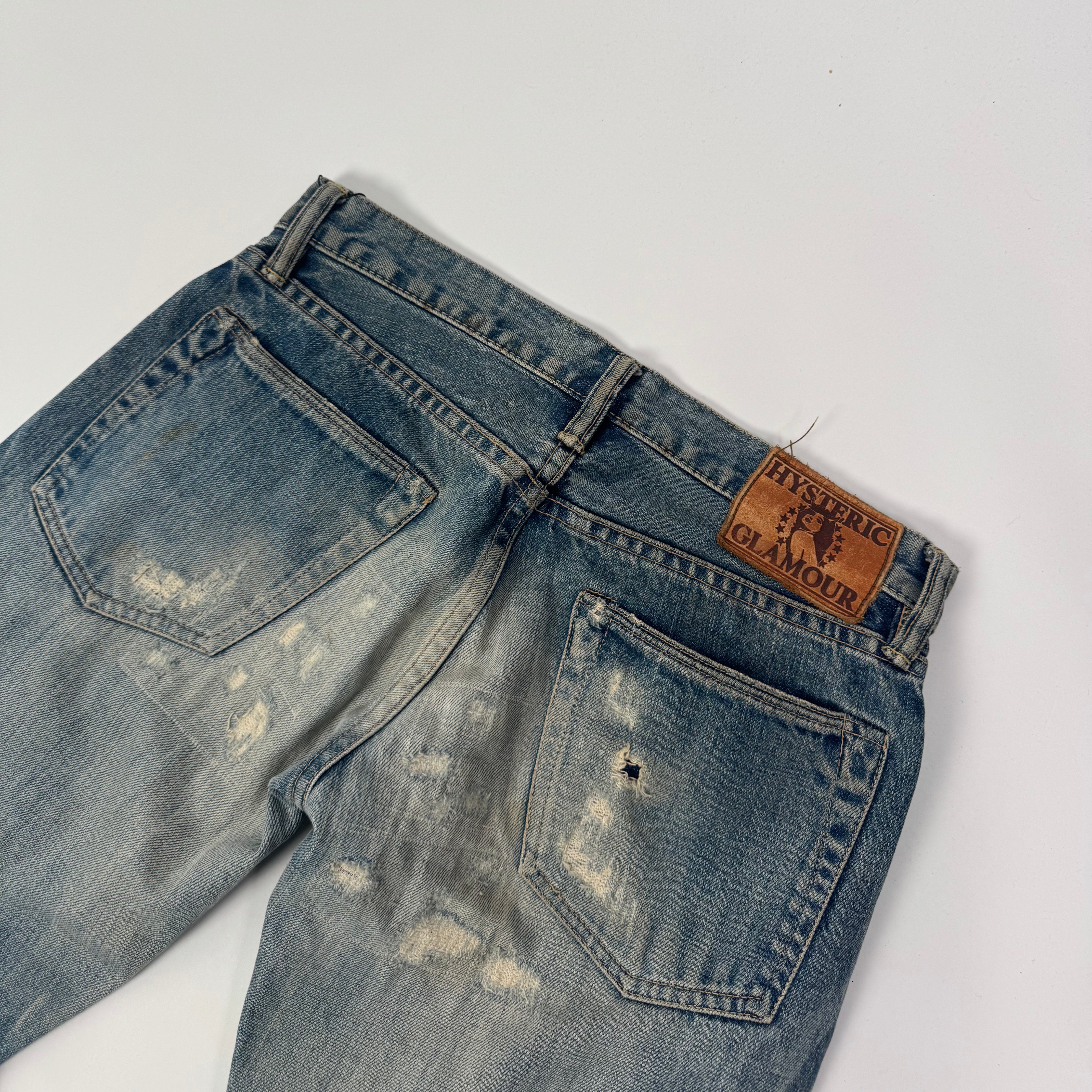 Hysteric Glamour Ripped Jeans