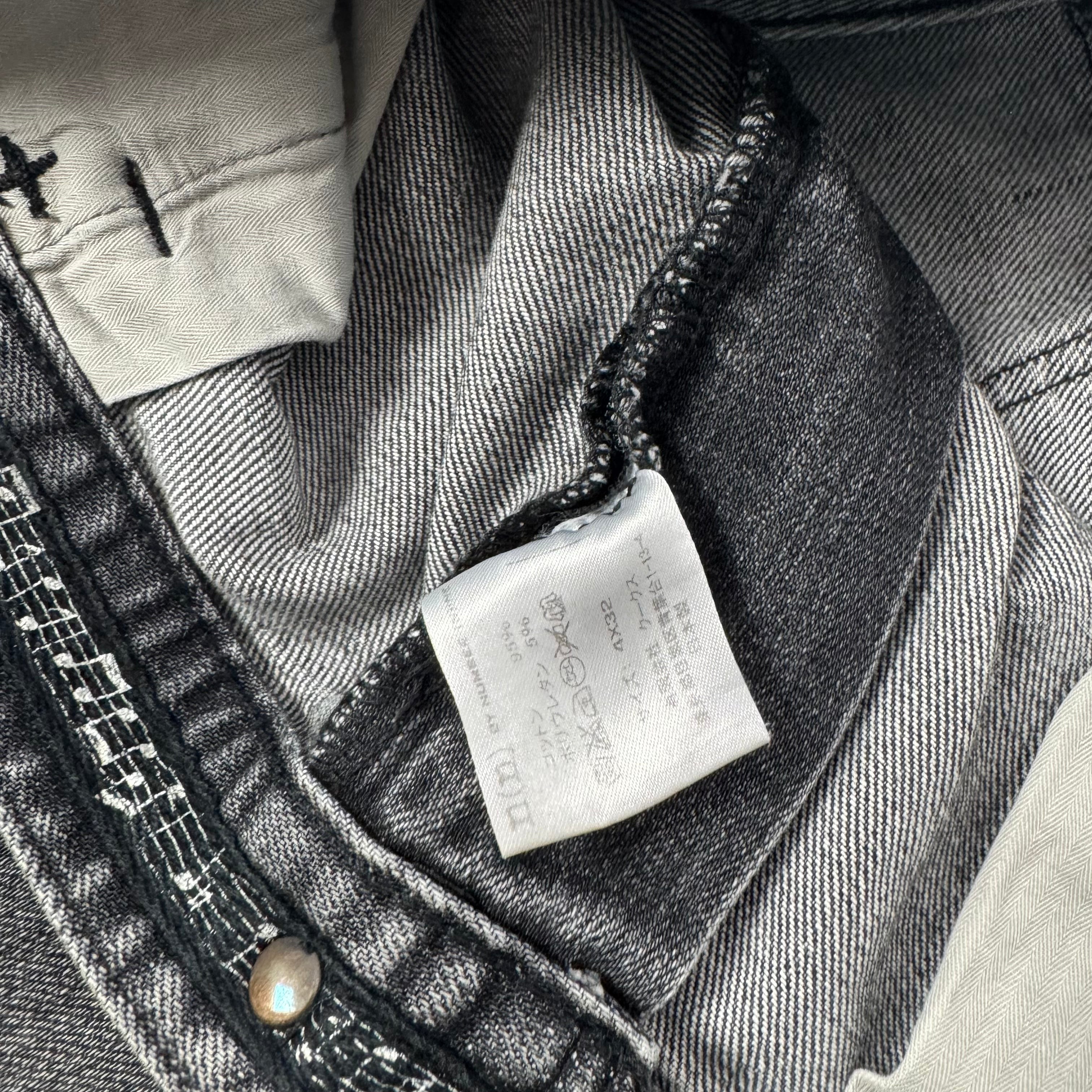 Number Nine Ripped Denim