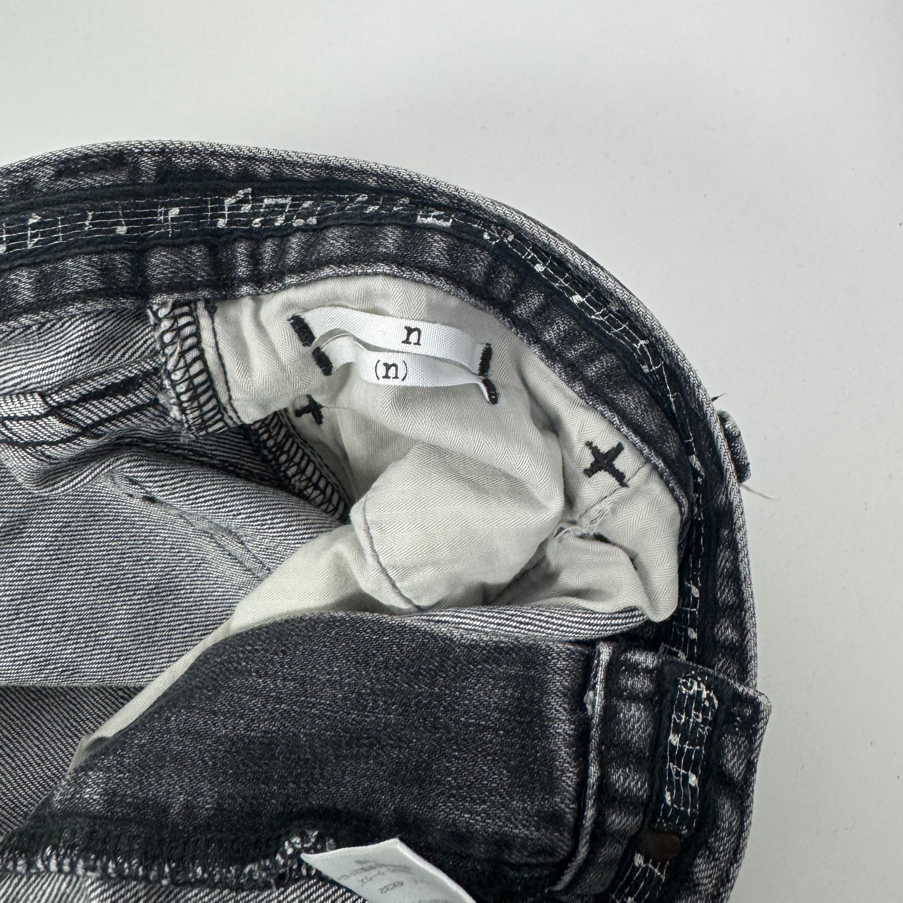 Number Nine Ripped Denim