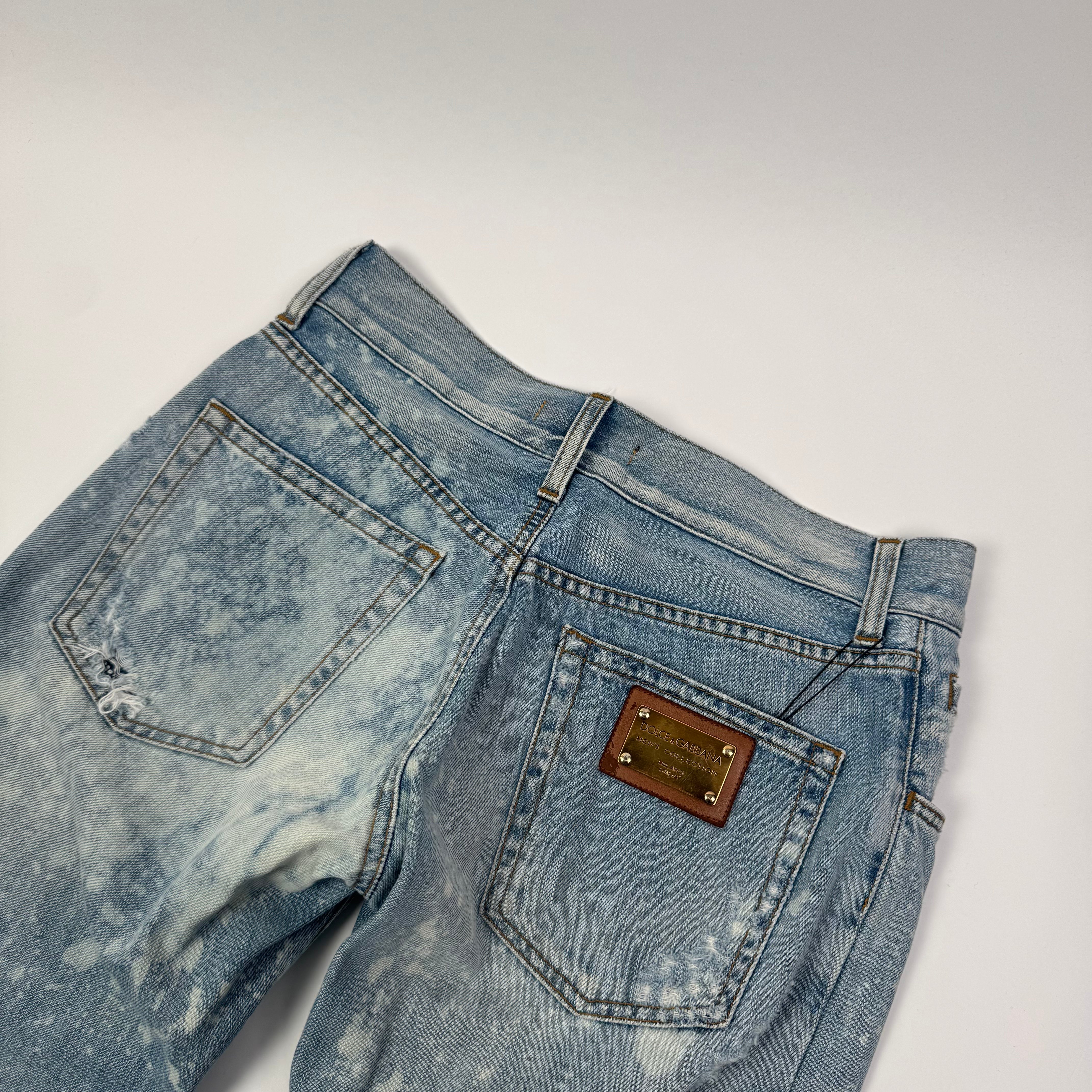 Dolce & Gabbana Bleached Denim