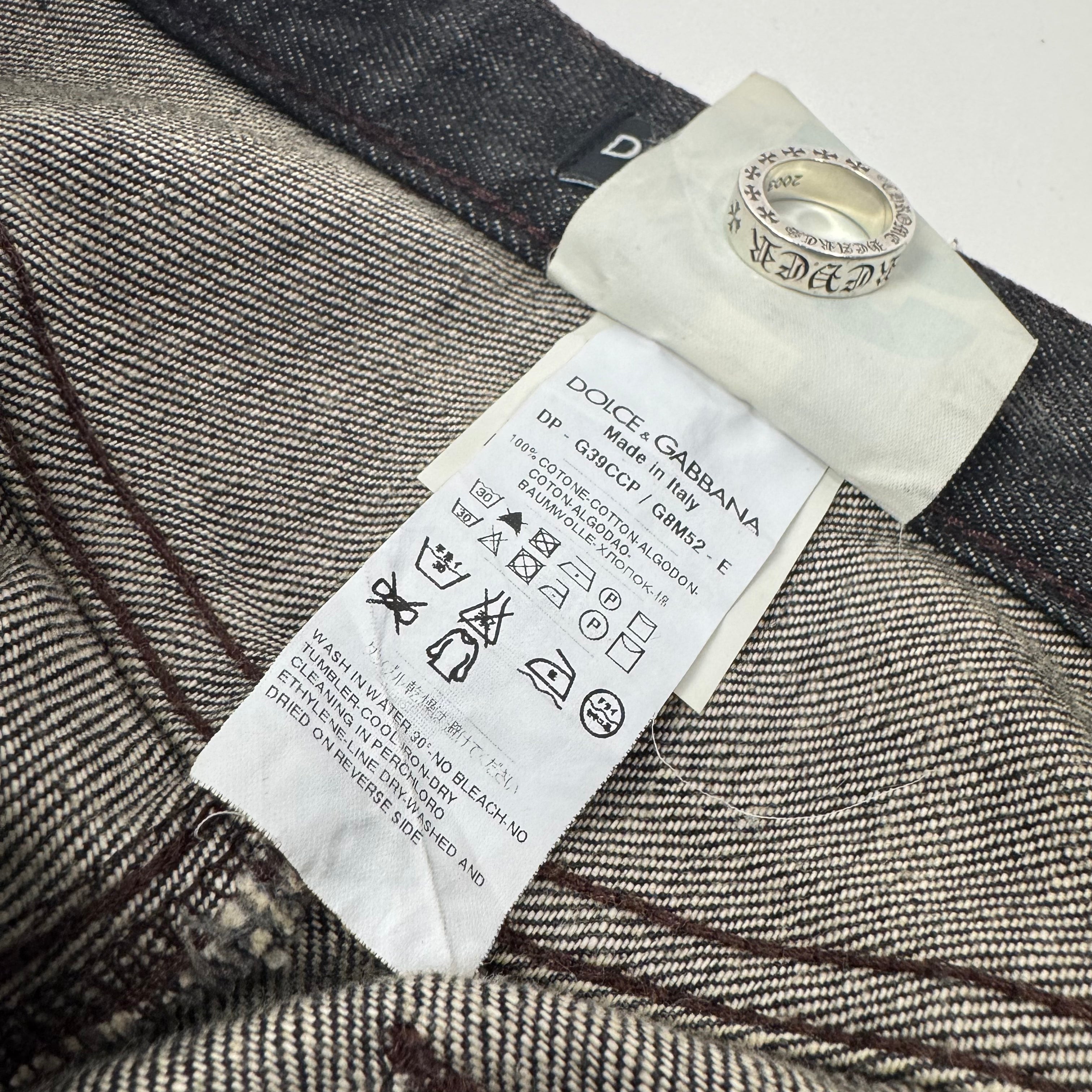 Dolce & Gabbana Ripped Denim