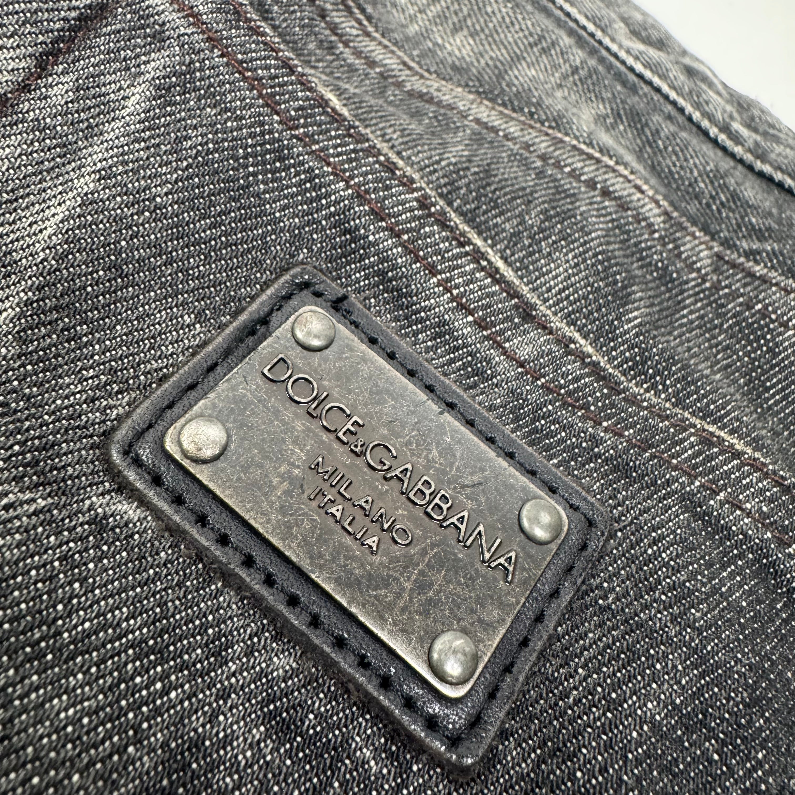 Dolce & Gabbana Ripped Denim