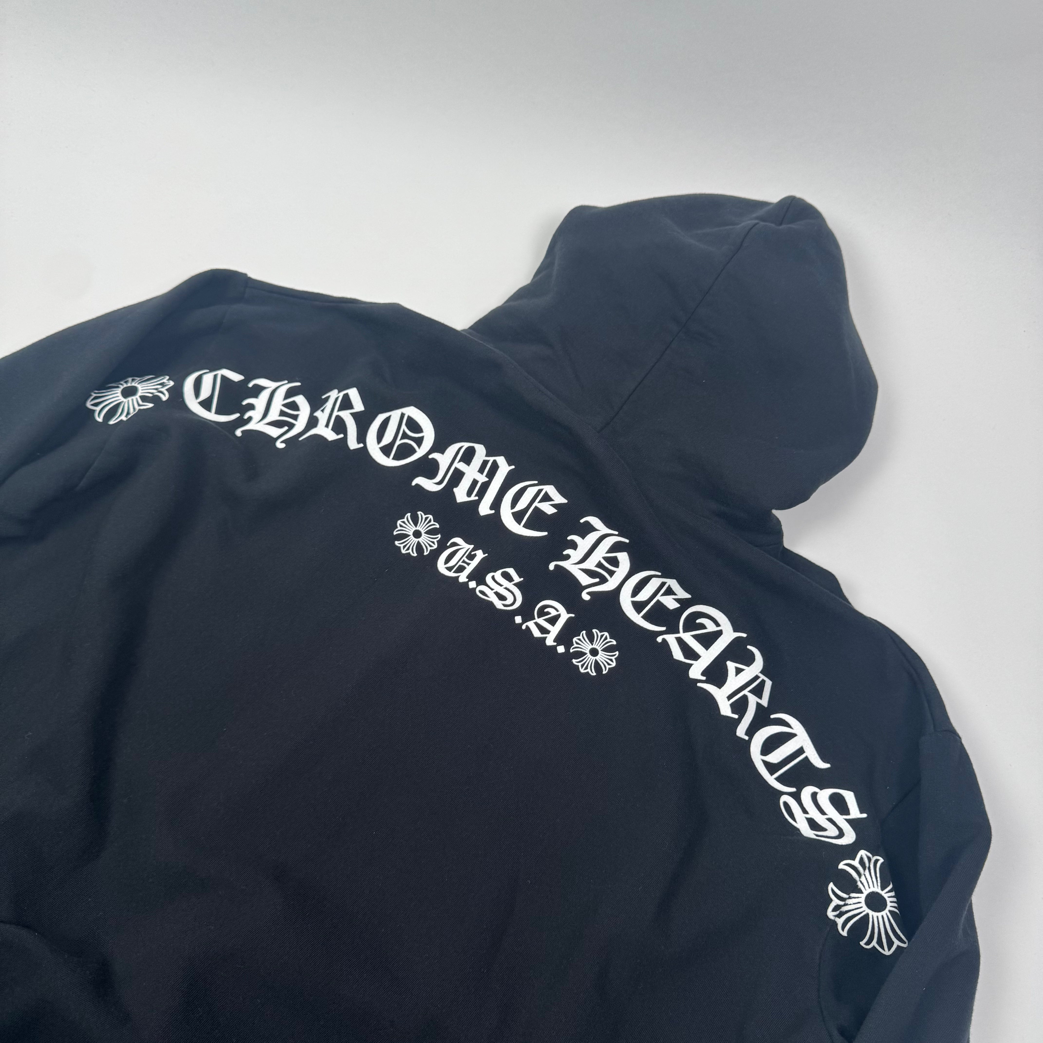Chrome Hearts Shoulder Logo Hoodie