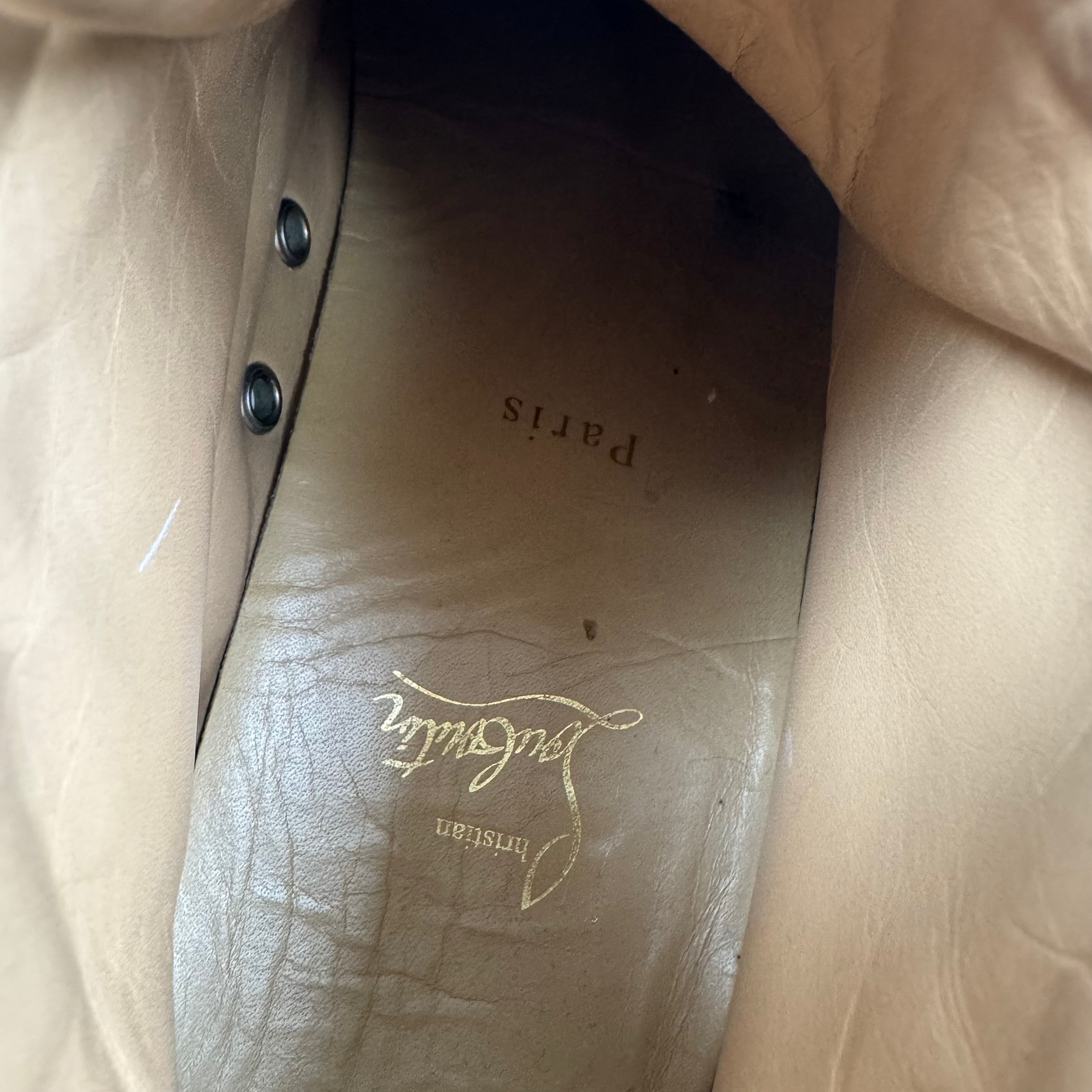 Christian Louboutin Louis High-Top Sneaker Size: EU 42 ½