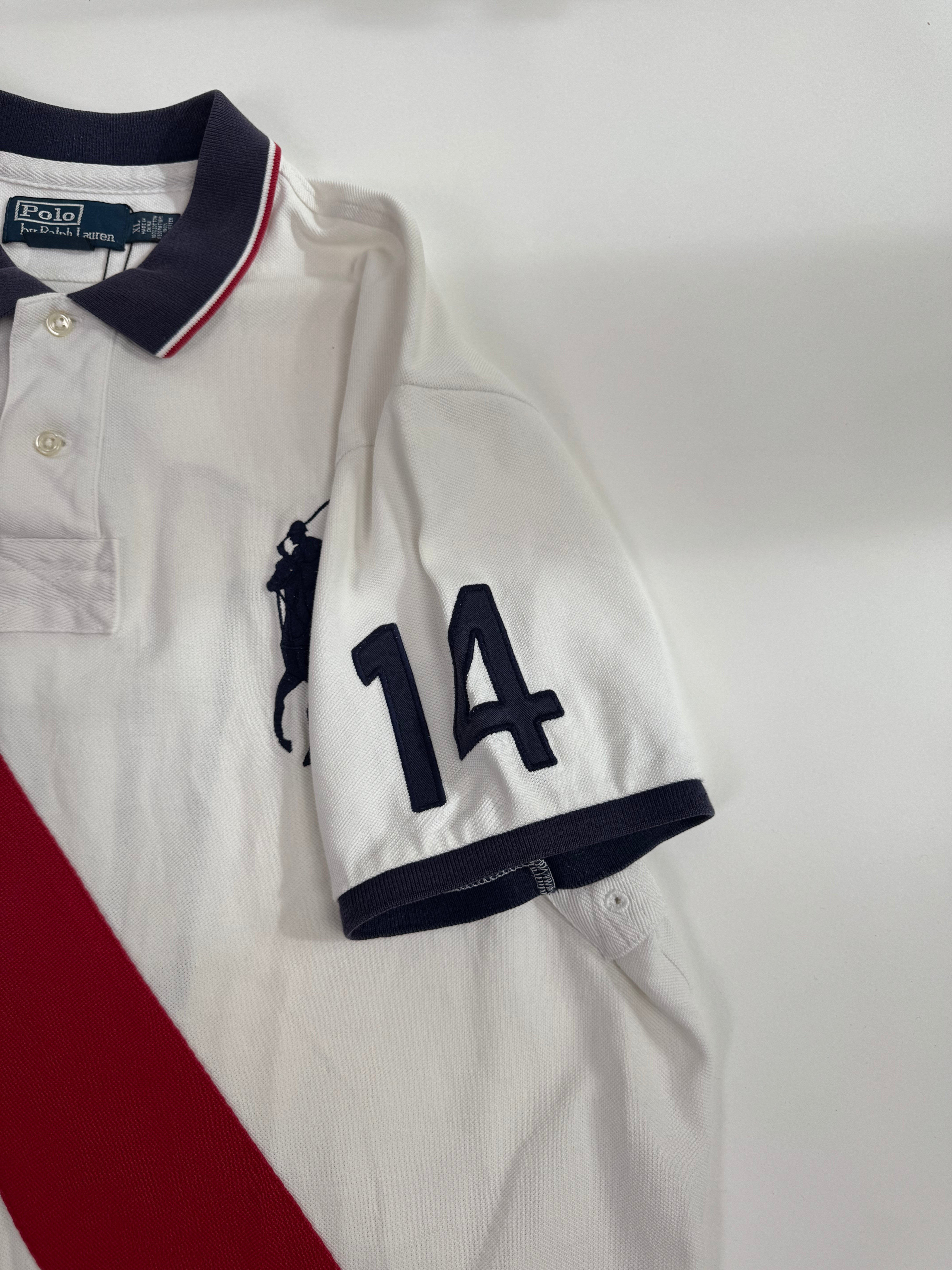 Ralph Lauren USA Polo White