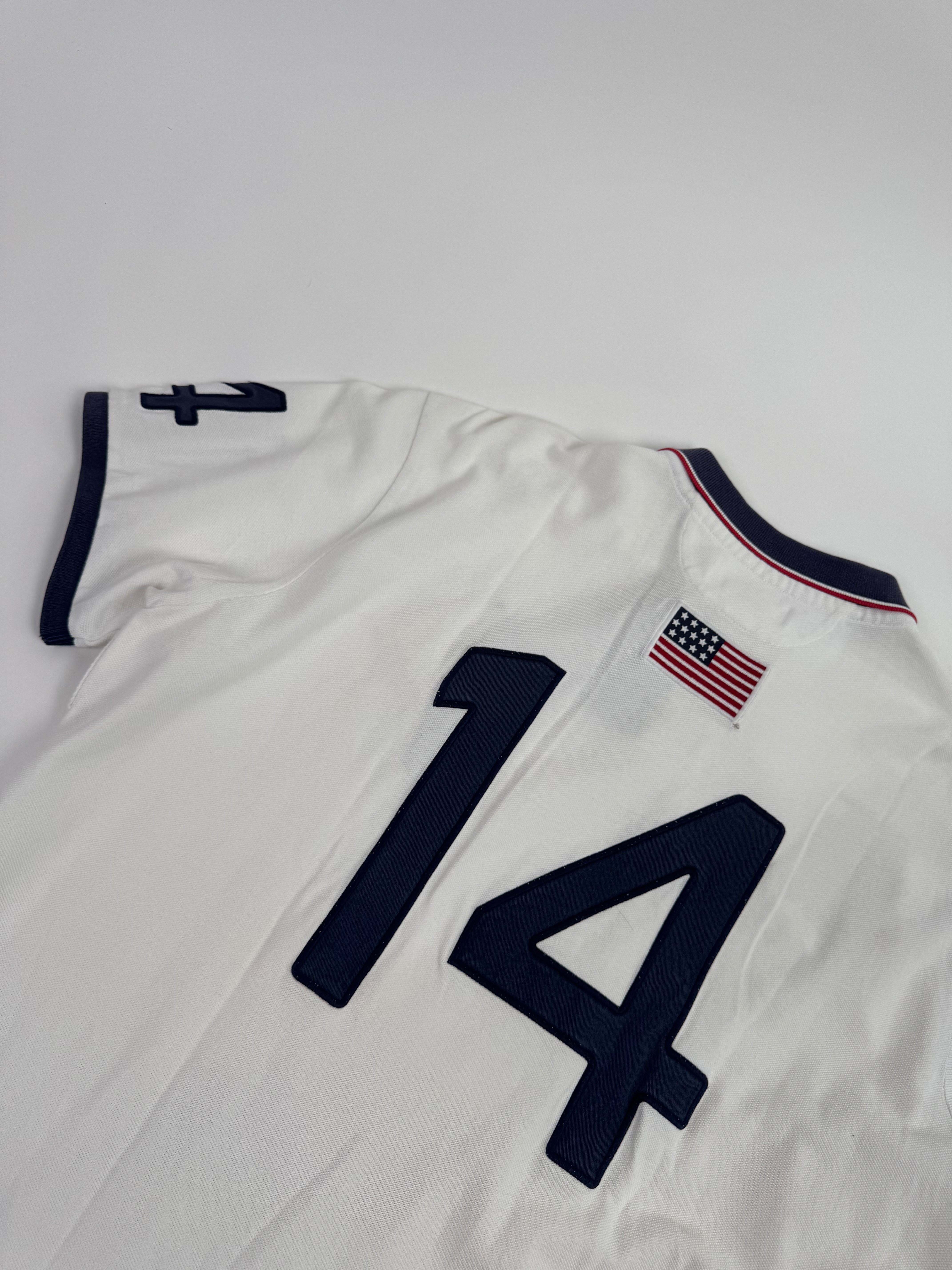 Ralph Lauren USA Polo White