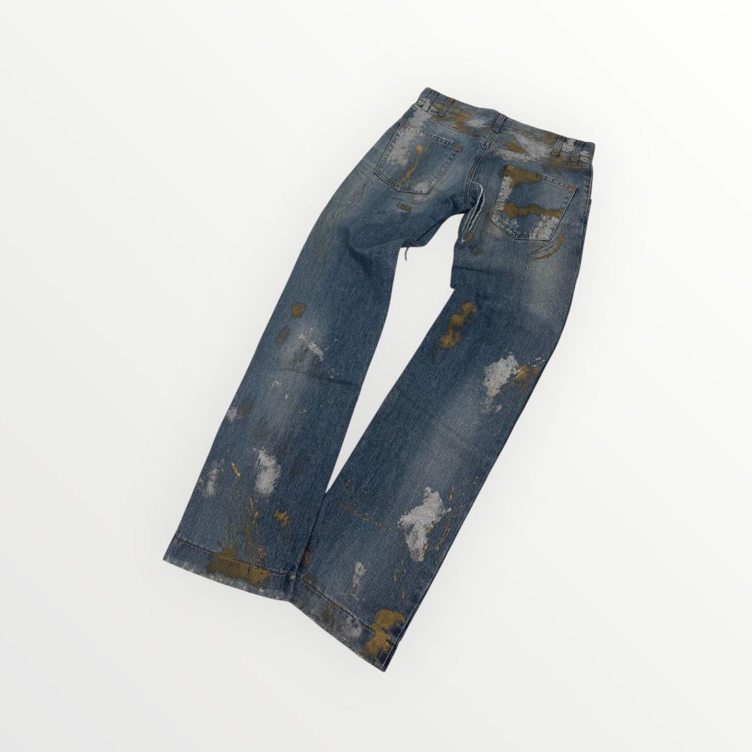 Dolce & Gabbana Painted Denim