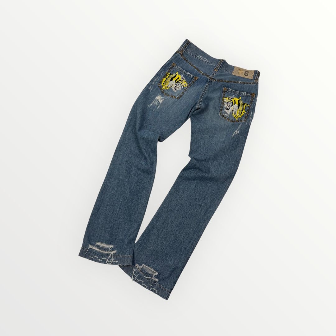 Dolce & Gabbana Tiger Denim