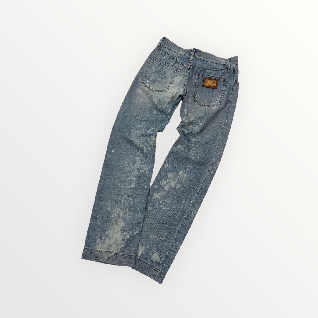 Dolce & Gabbana Bleached Denim