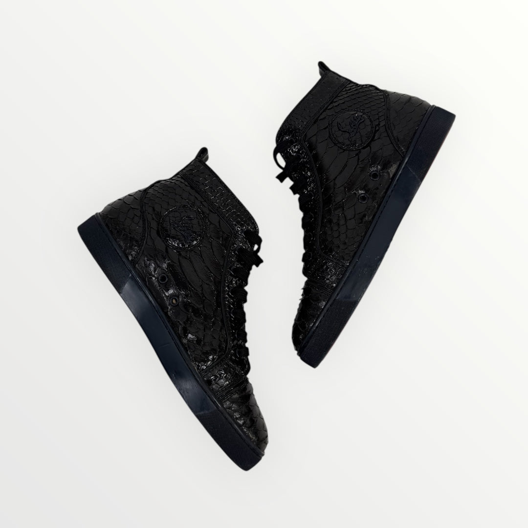 Christian Louboutin Louis High-Top Sneaker Size  41 ½