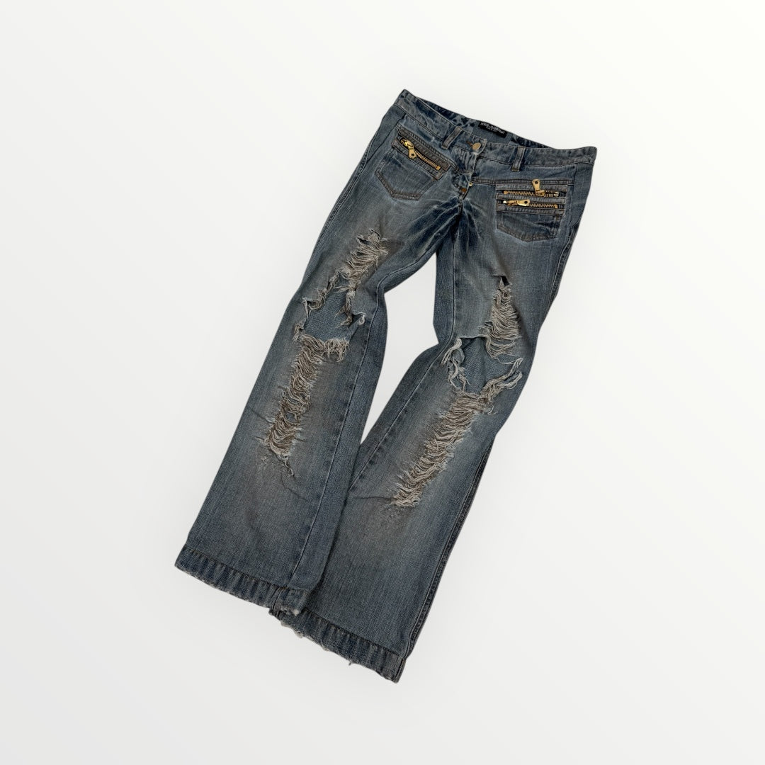 Dolce & Gabbana Ripped Denim