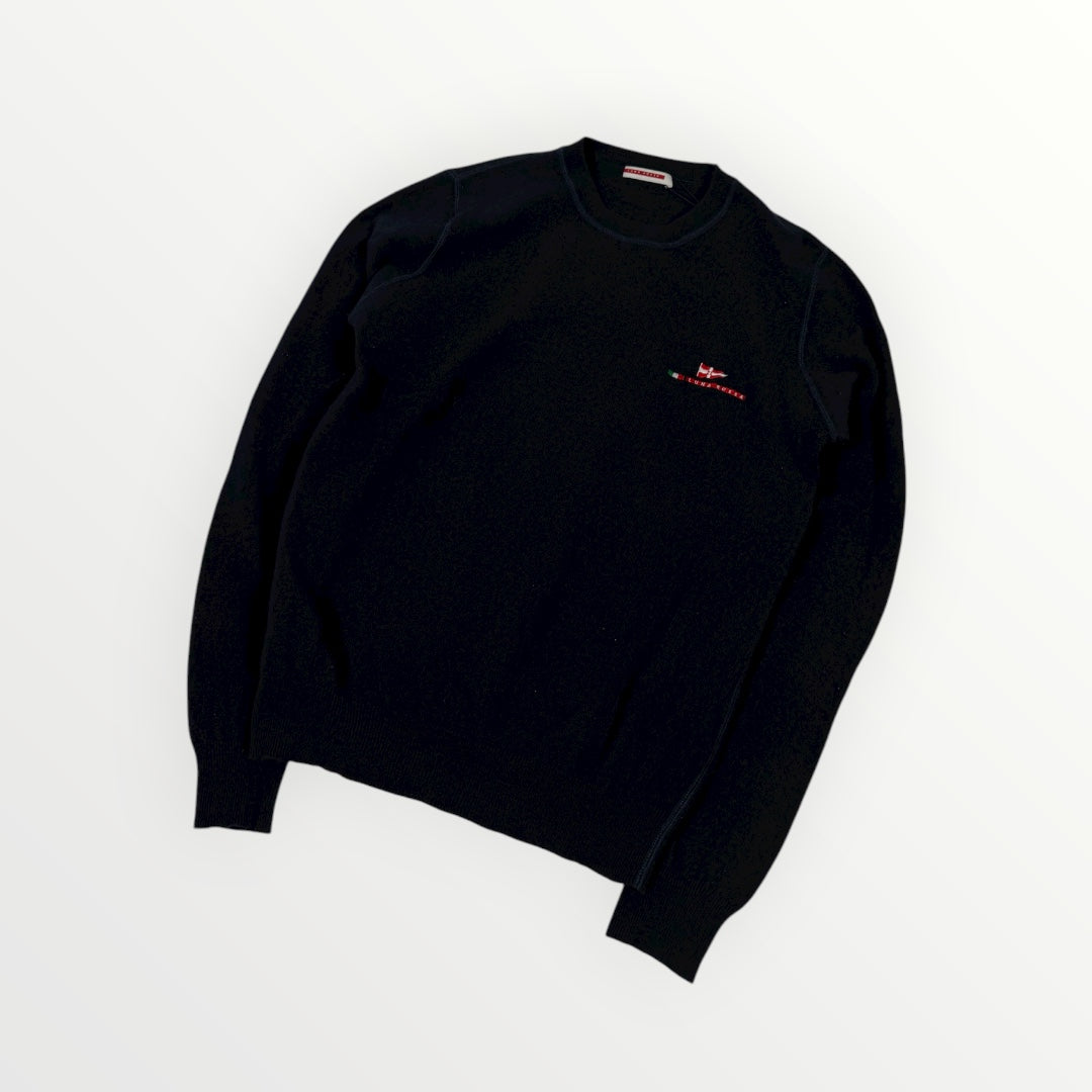 Prada Linea Rossa Wool Knit Sweater