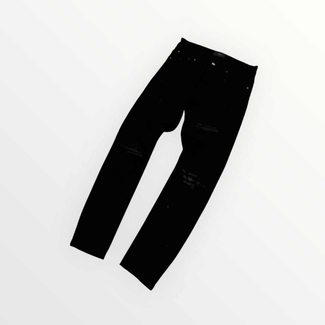 Amiri Ripped Black Jeans